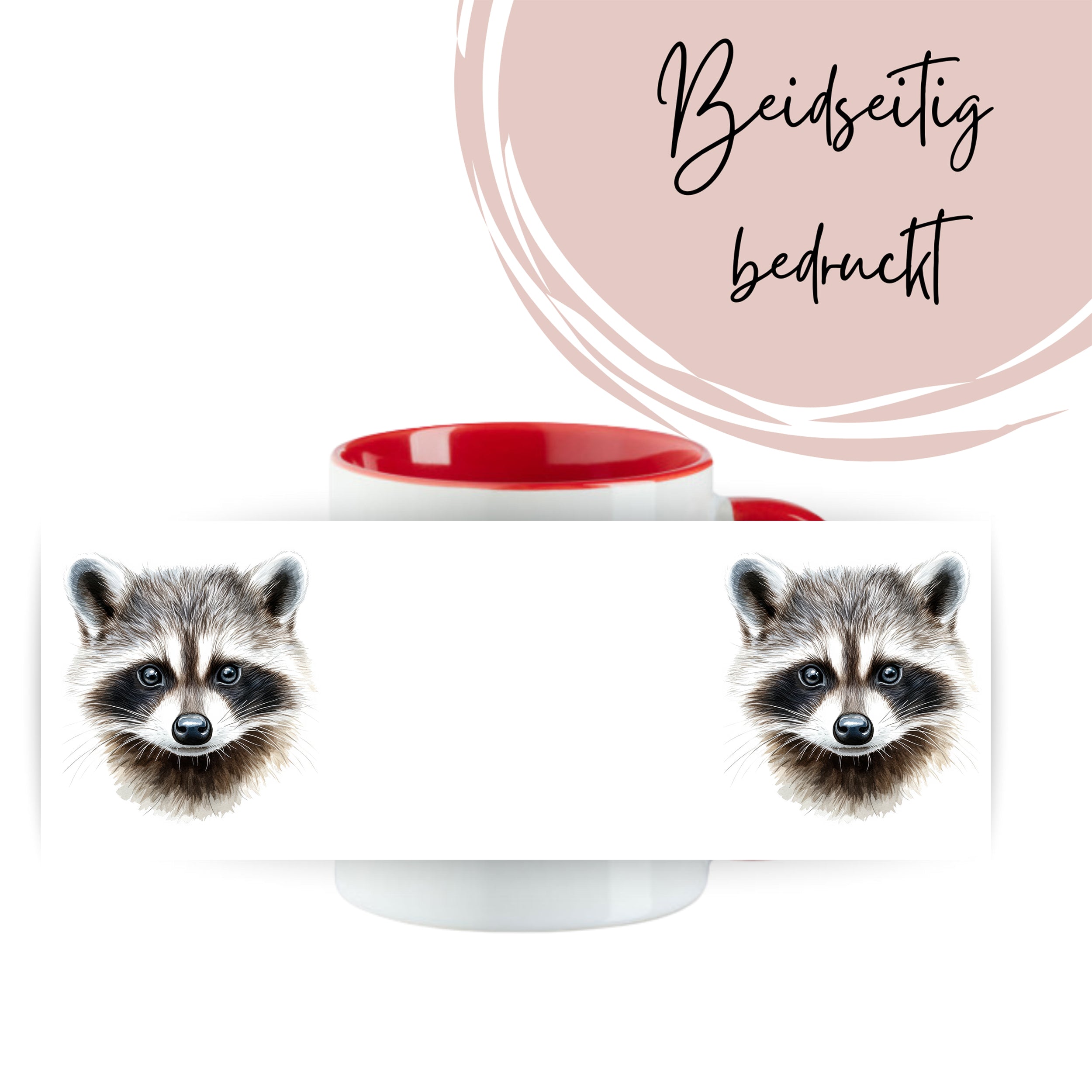 Tasse Waschbär