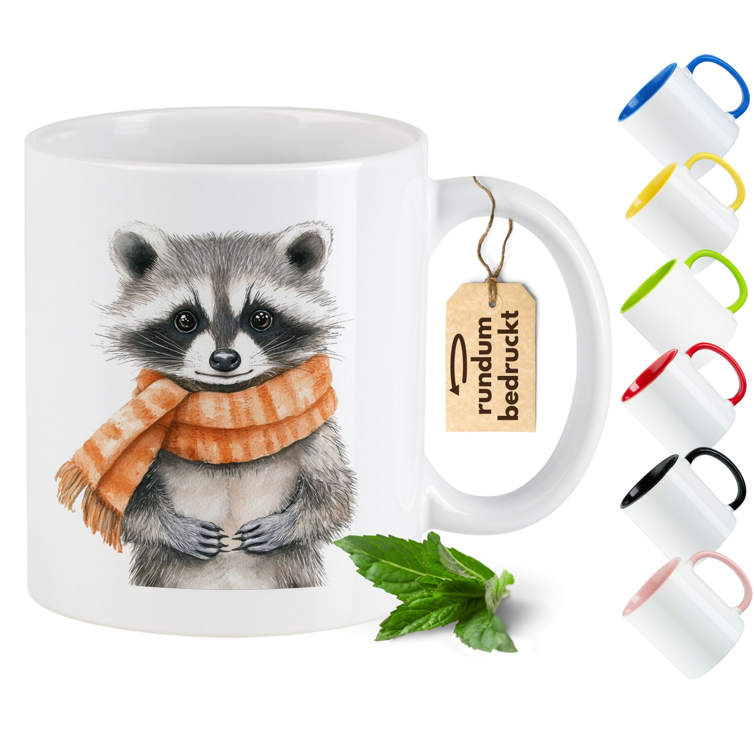 Tasse Waschbär