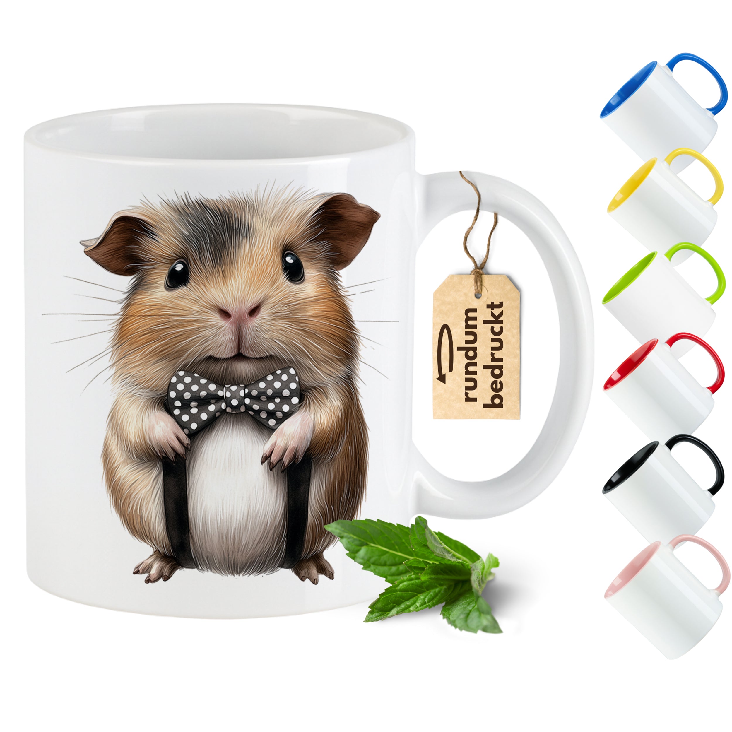 Tasse mit Meerschweinchen