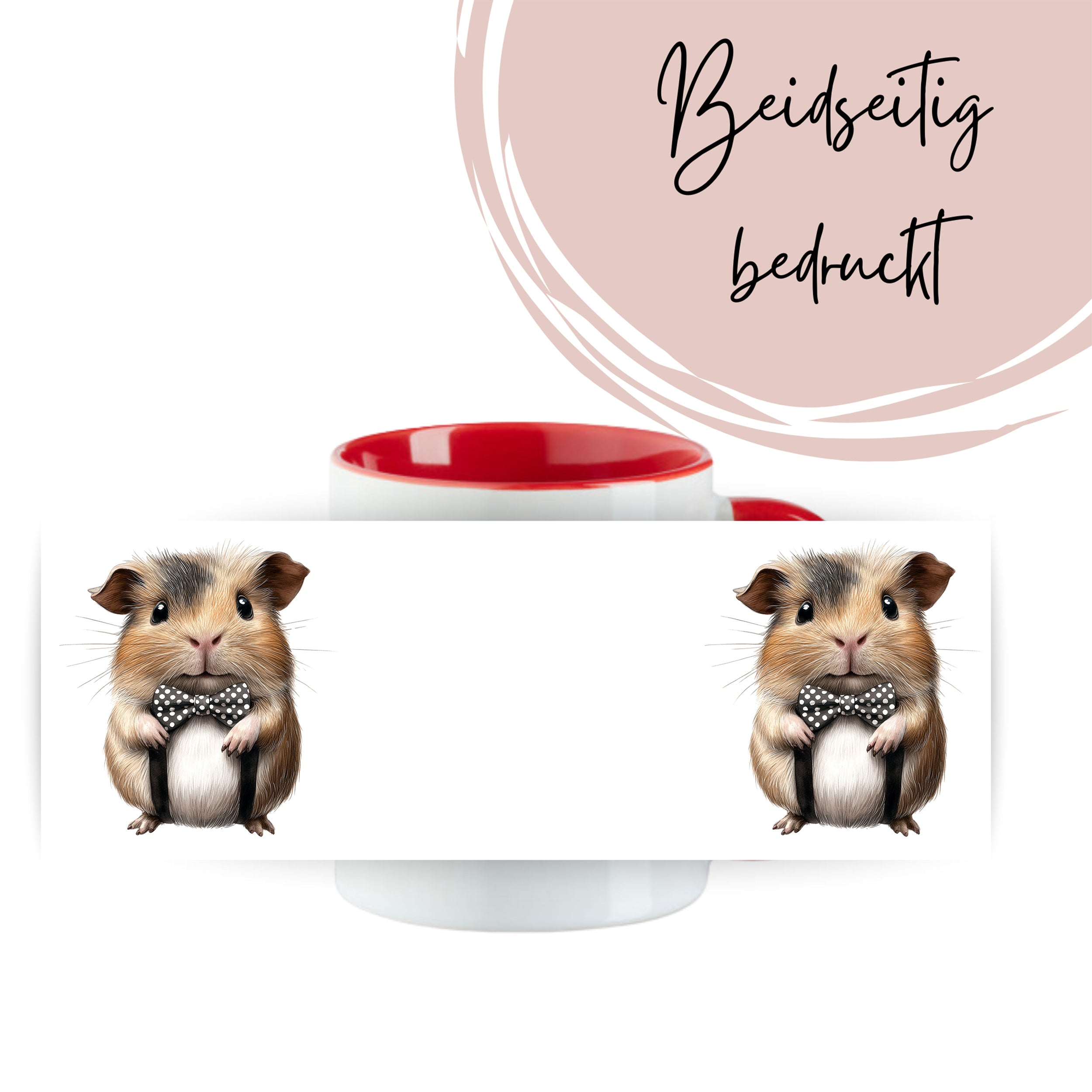 Tasse mit Meerschweinchen