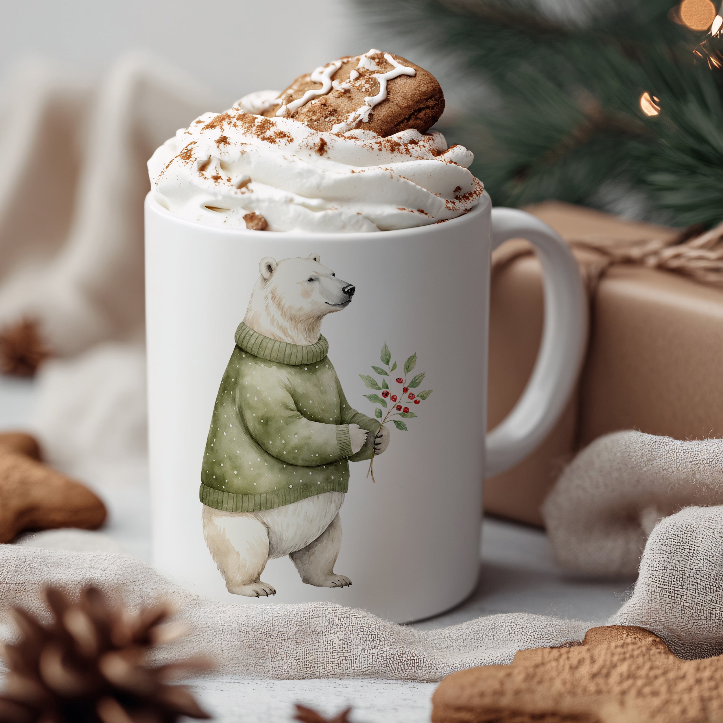 Tasse Weihnachtsbär
