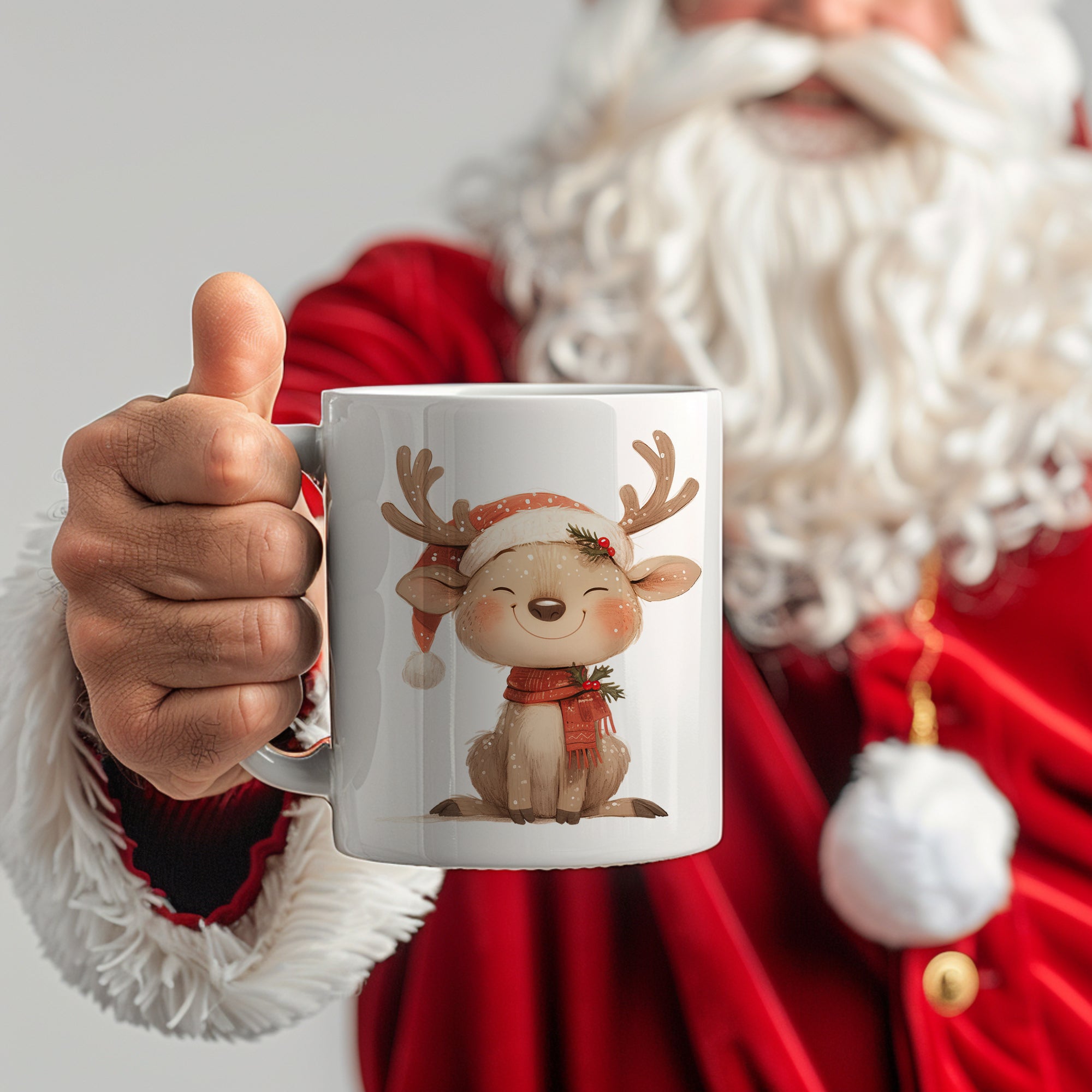 Weihnachtstasse Rentier