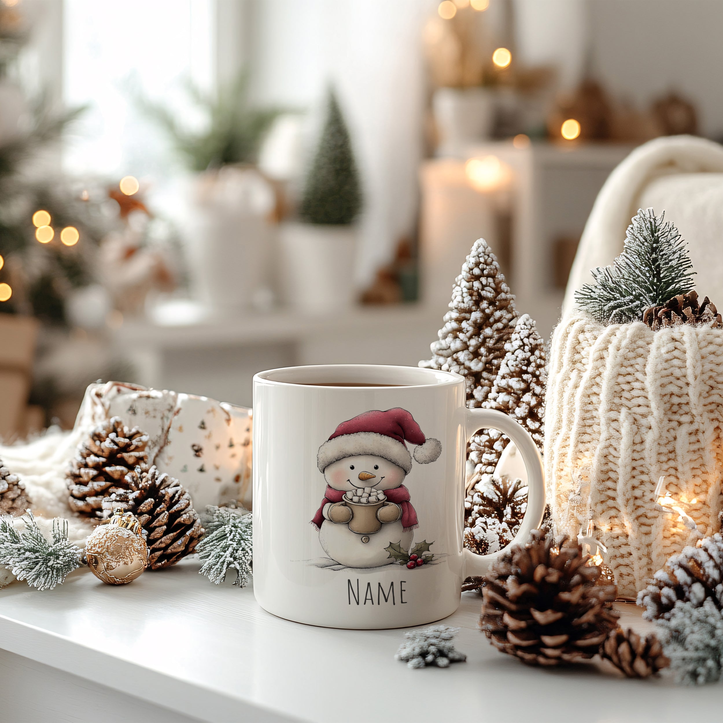 Tasse Schneemann