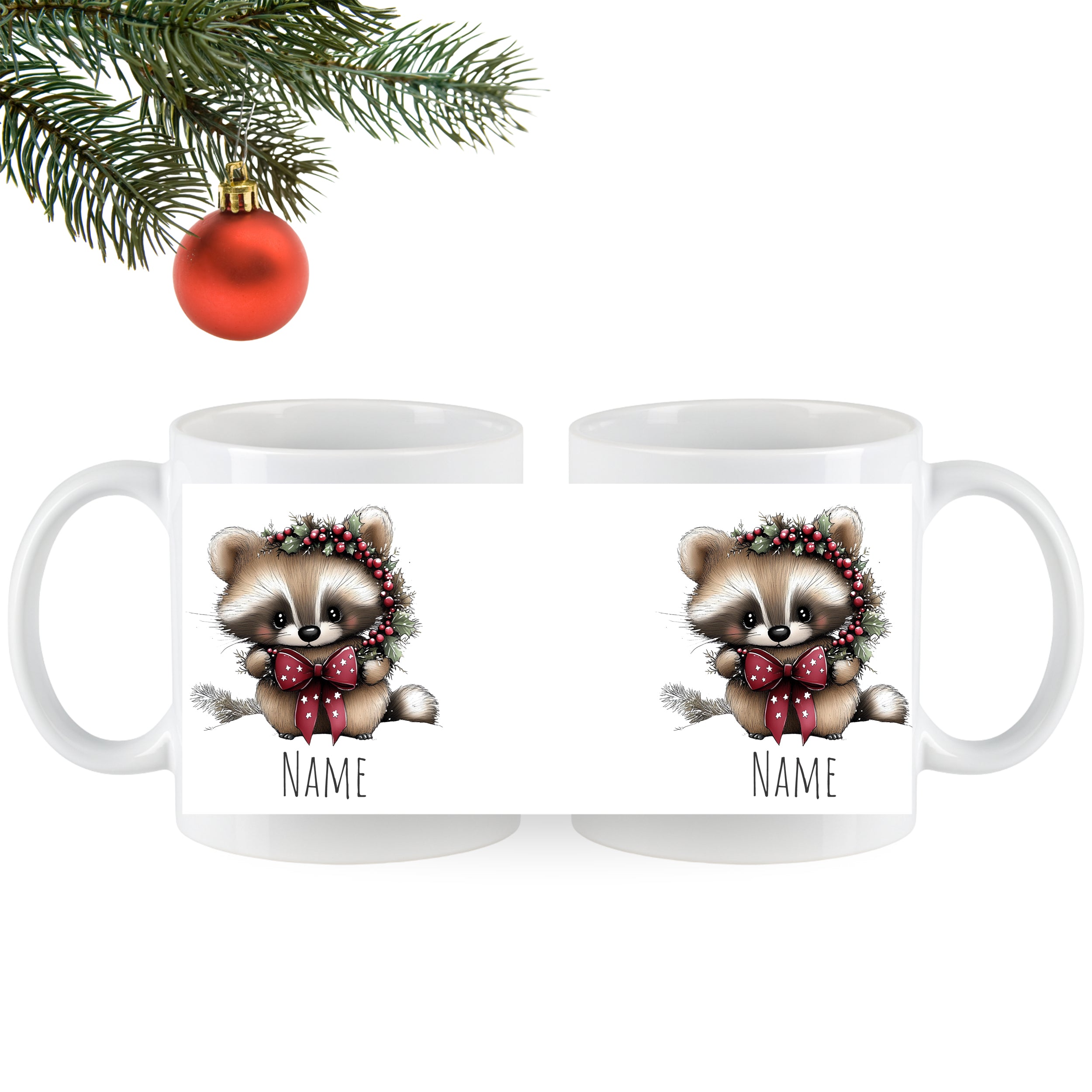 Tasse Waschbär