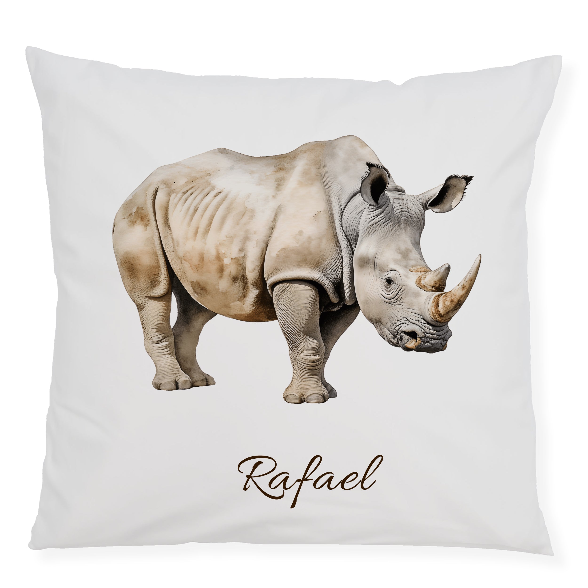 Kissenbezug Nashorn
