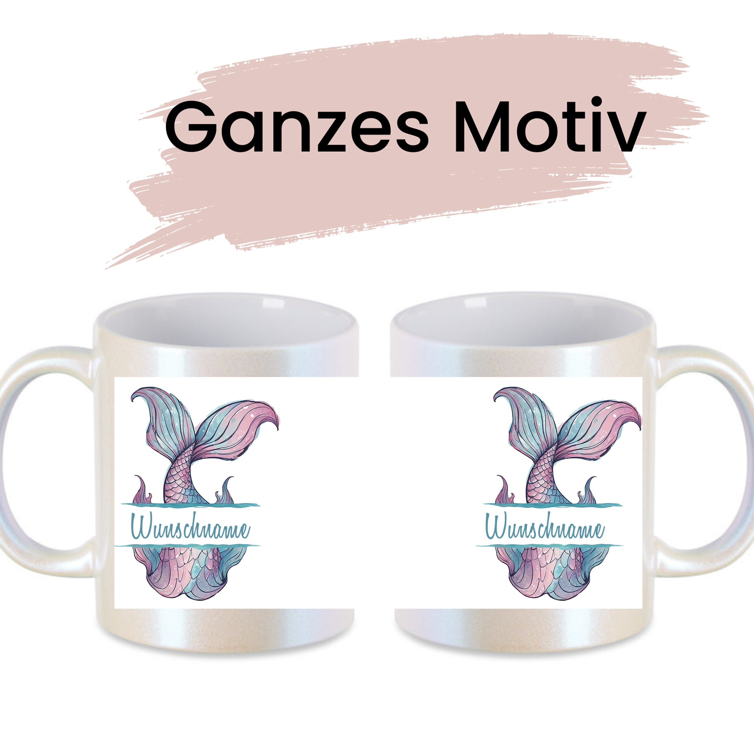 Tasse Meerjungfrauenflosse