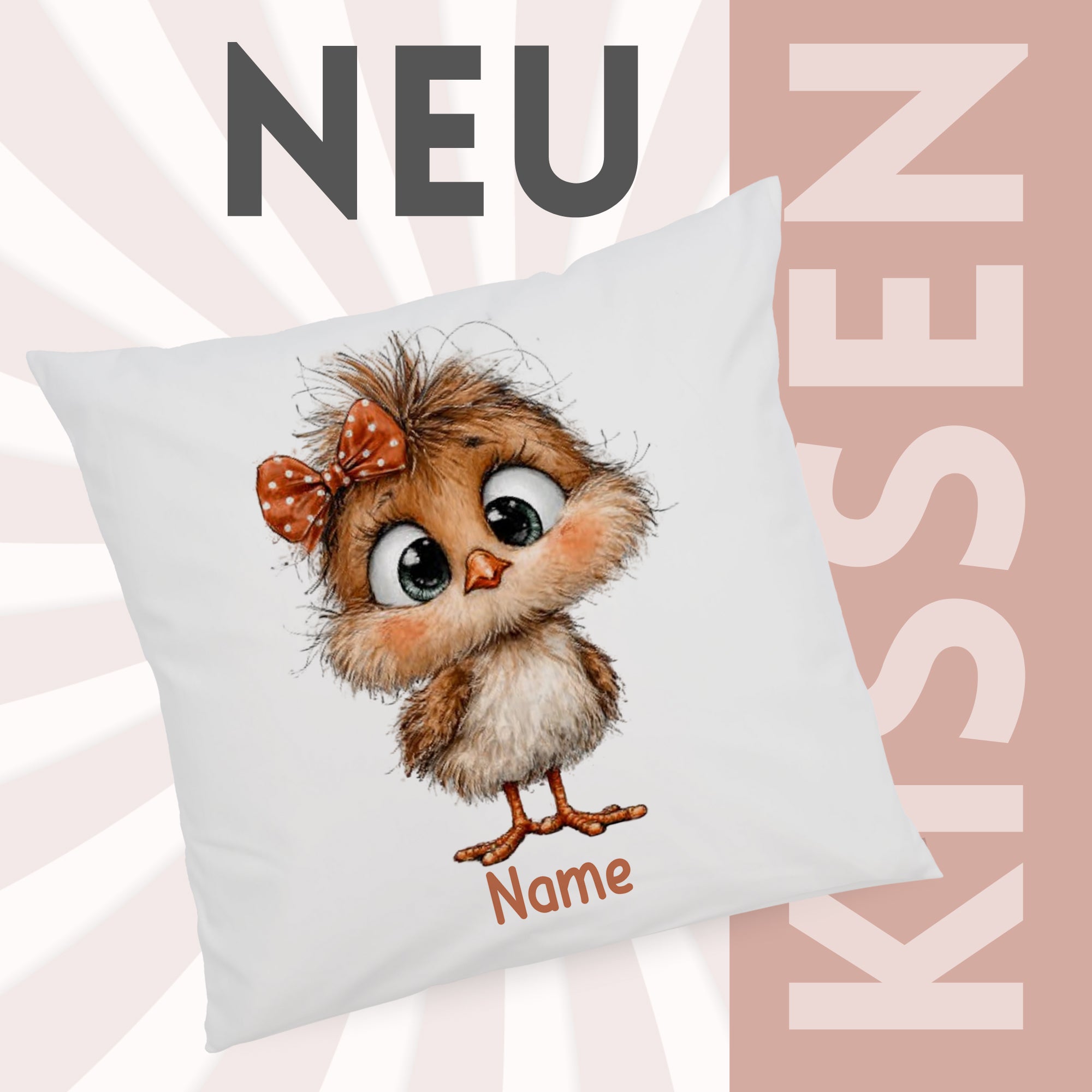Kissenbezug Flauschiges Küken