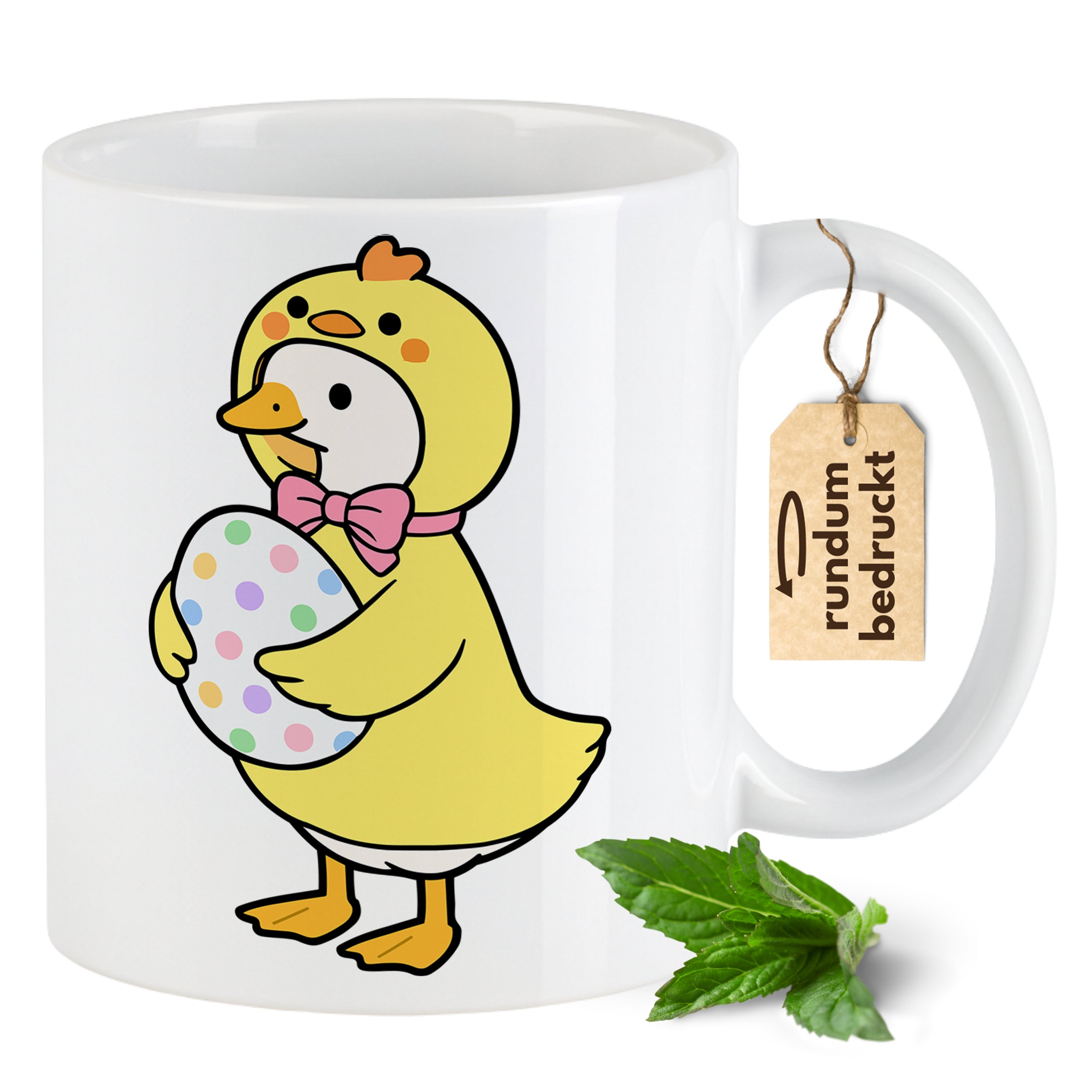 Tasse Ostern mit niedlichem Küken