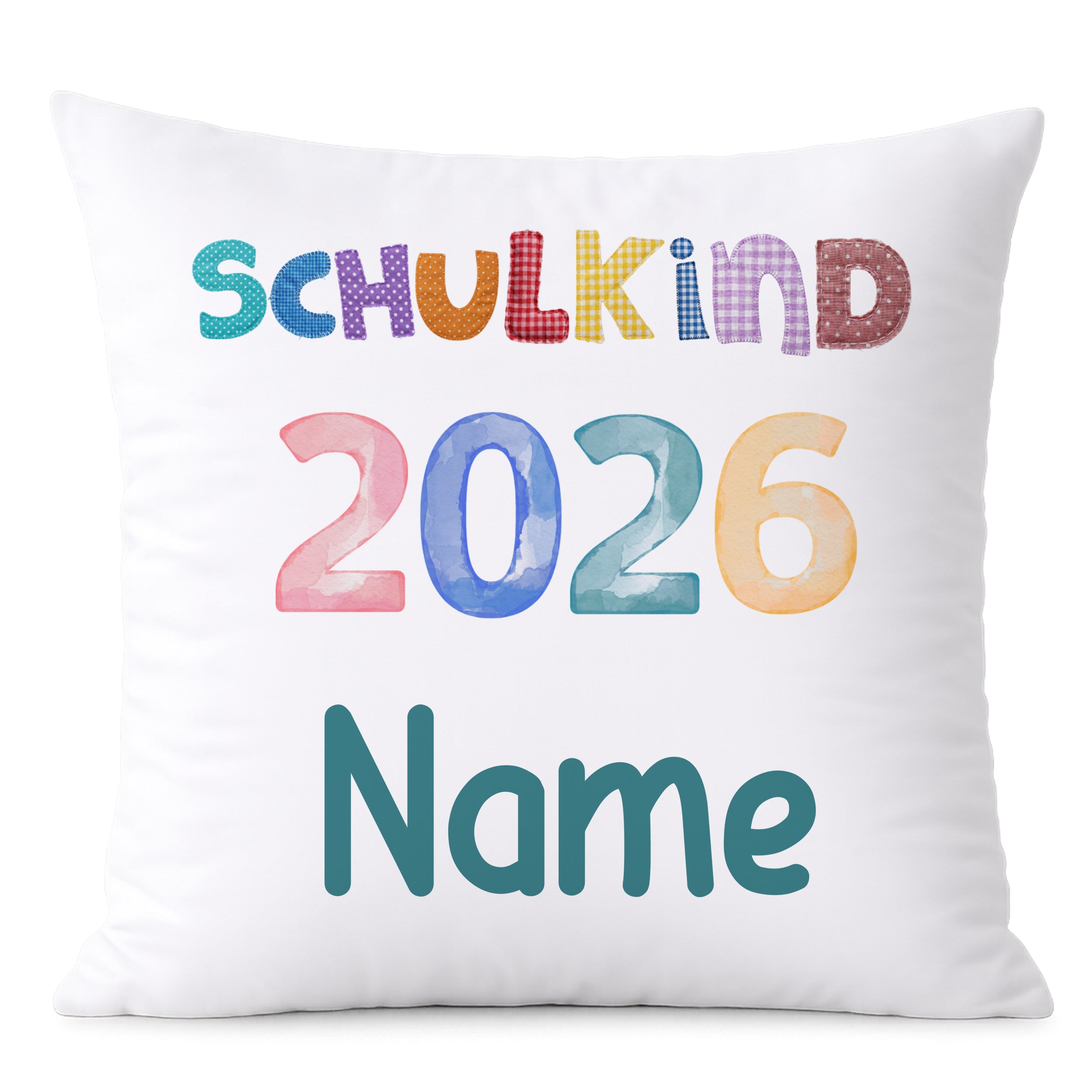 Kissenbezug Schulkind 2026 - Ein persönliches Willkommen für die Schule