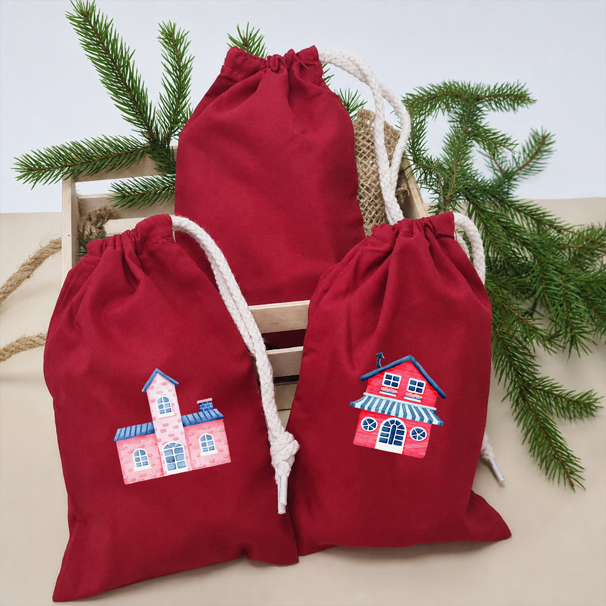 Bügelbilder Weihnachten DIY - Kreative Weihnachtszauber
