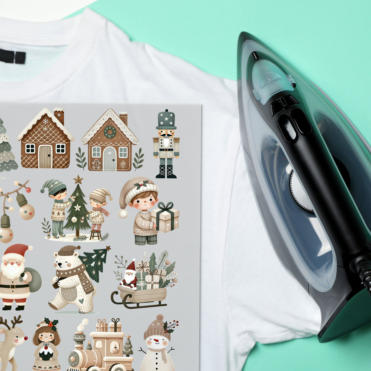 Bügelbilder Weihnachten DIY - Festliche Kreativität für dein Zuhause