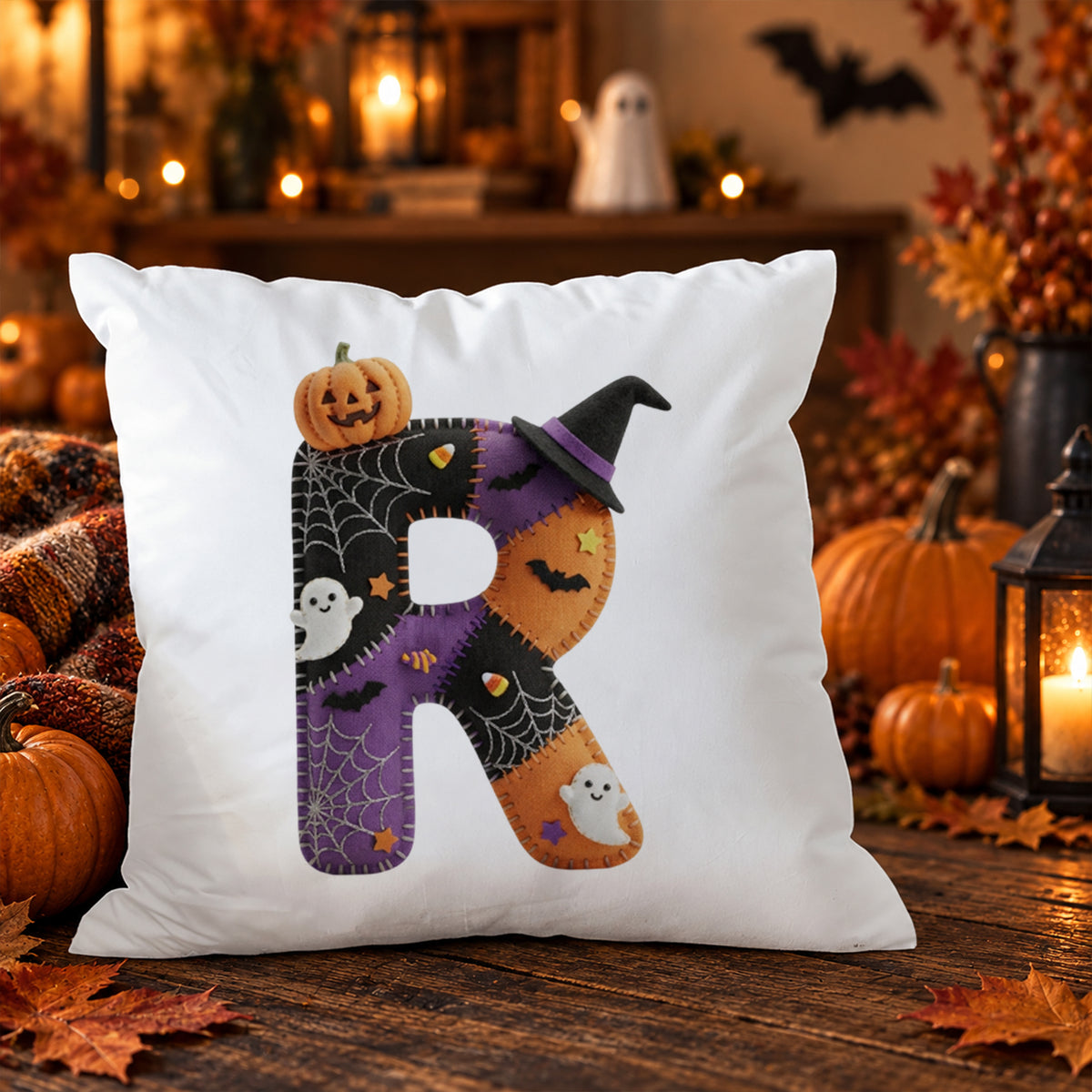 Kissenbezug mit Halloween-Motiv R