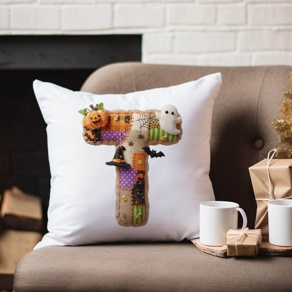 Kissenbezug mit Halloween-Motiv T