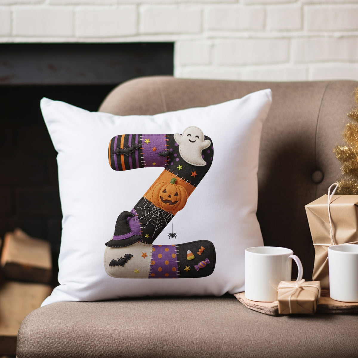 Kissenbezug mit Halloween-Motiv Z