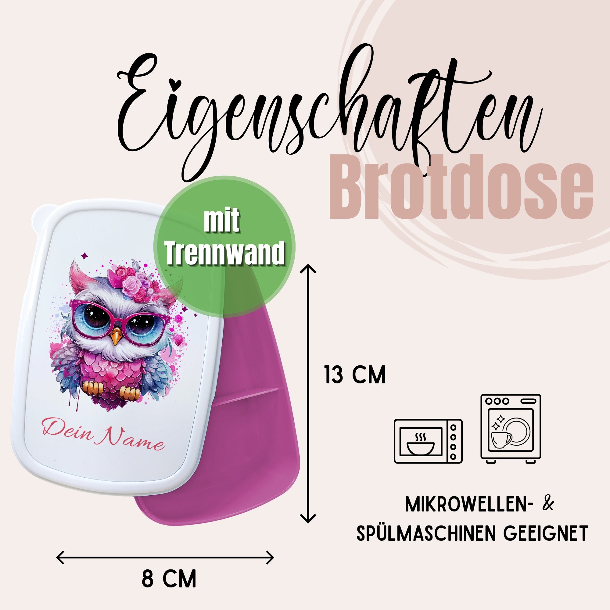 Brotdose Eule - Einzigartige Lunchpausen mit Stil