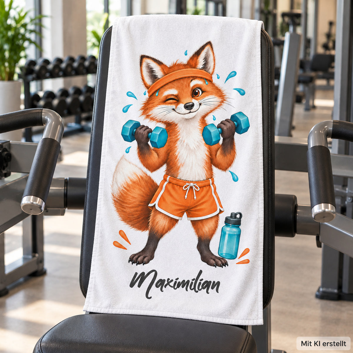 Personalisiertes Fitness-Handtuch, Motiv 1, Ansicht 7
