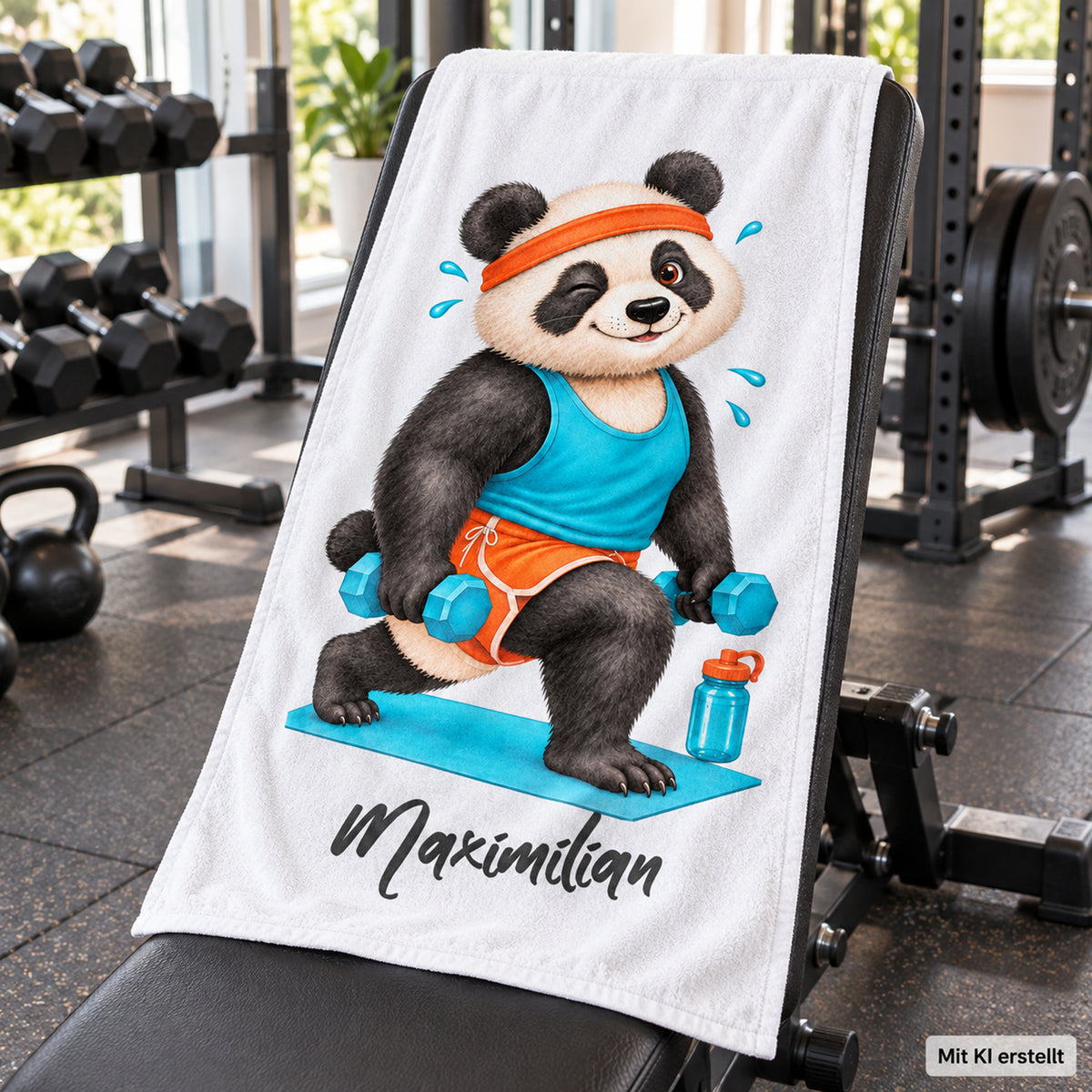 Personalisiertes Fitness-Handtuch, Motiv 3, Ansicht 8