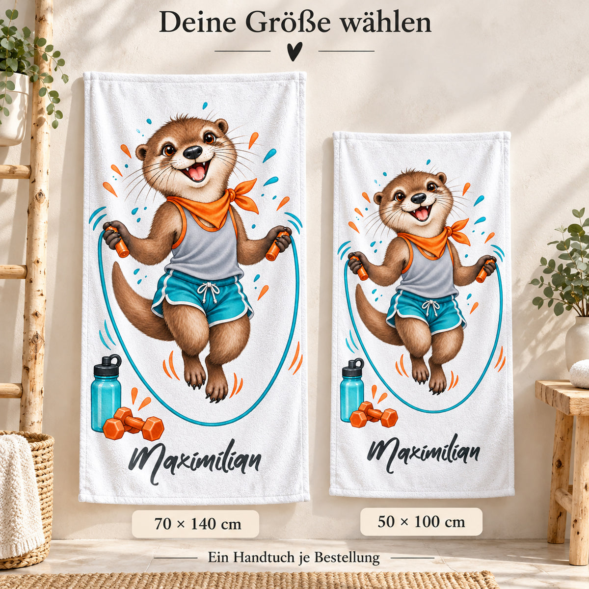 Personalisiertes Fitness-Handtuch, Motiv 4, Ansicht 6
