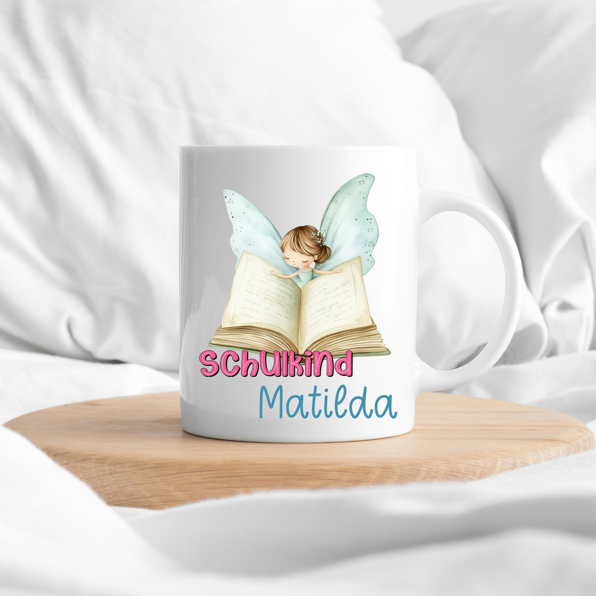Personalisierte Tasse „Schulkind“ mit Wunschnamen