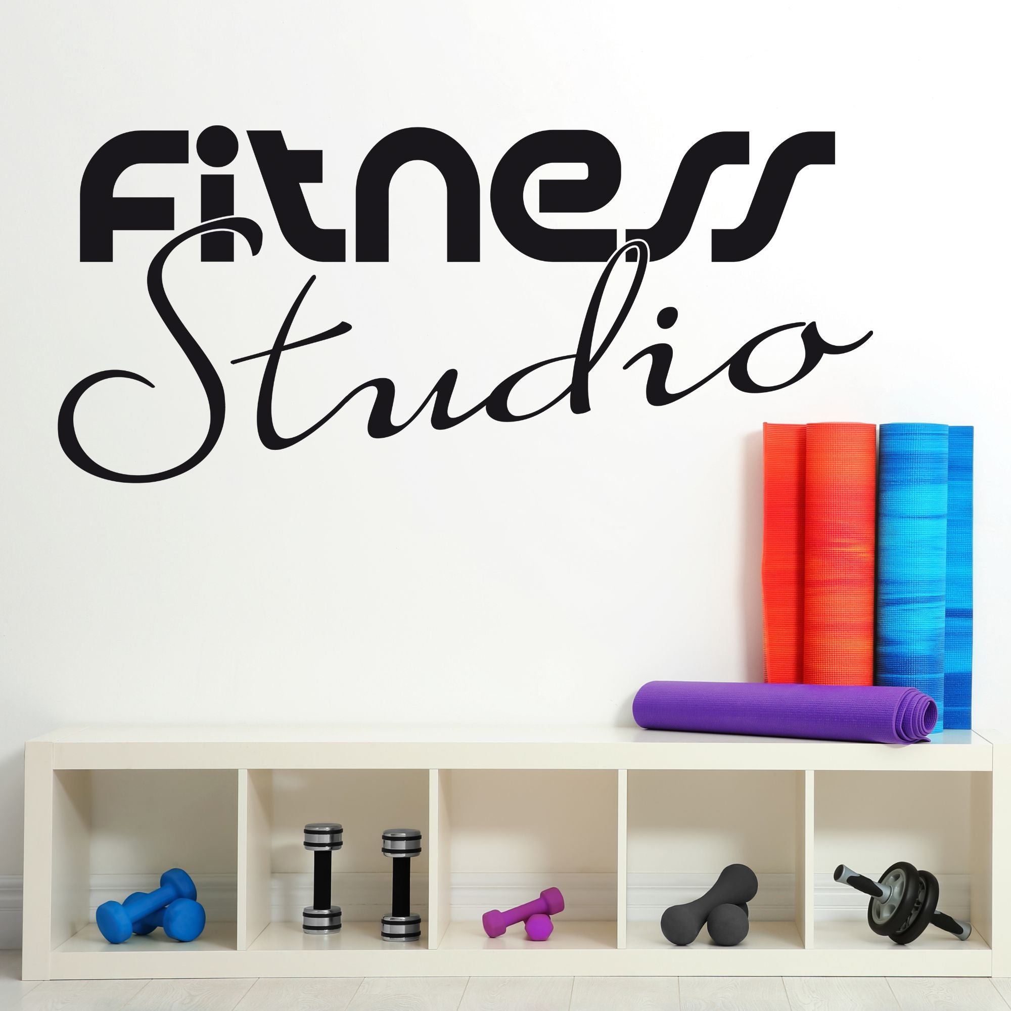 Wandtattoo „Fitness Studio“