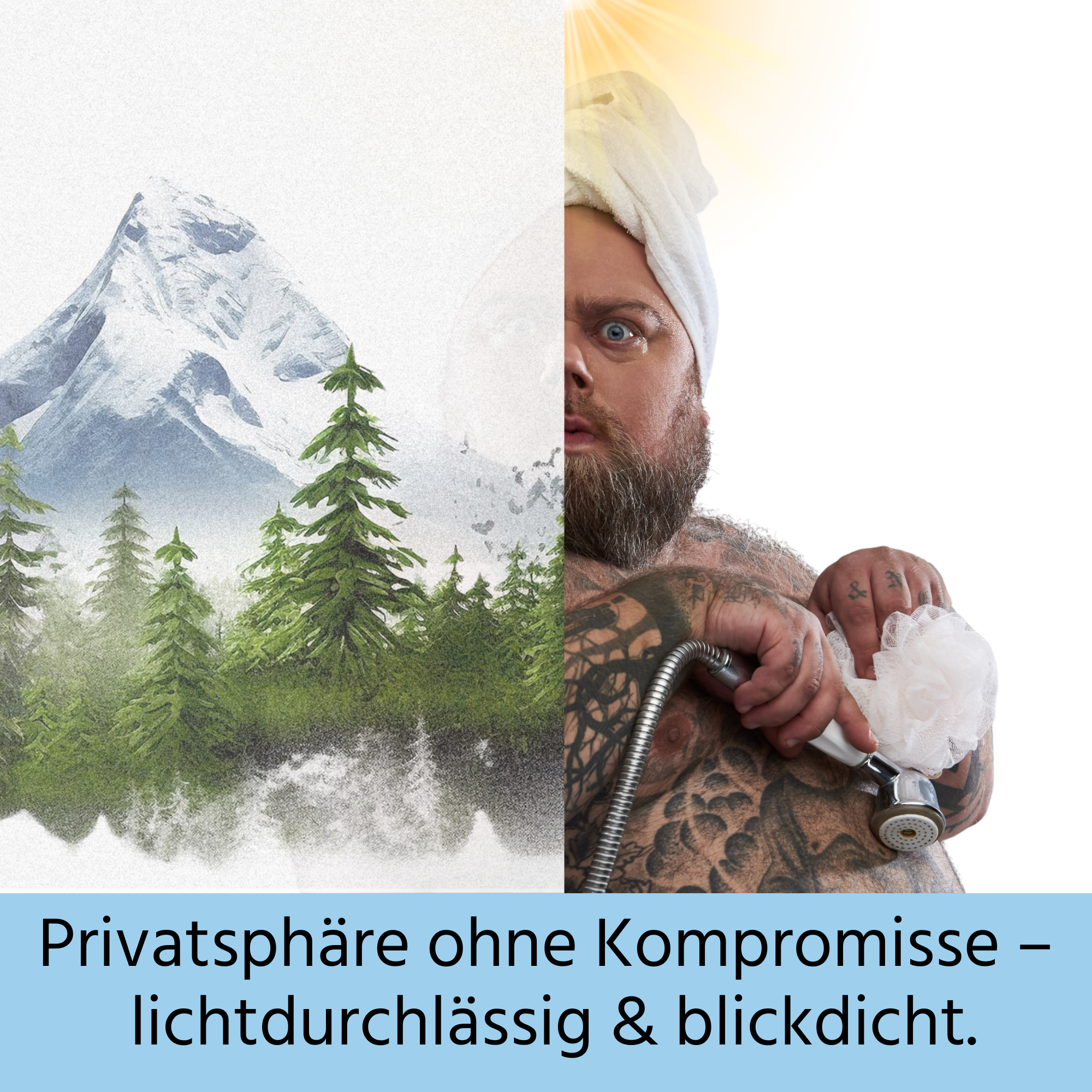 Fensterfolie Landschaft