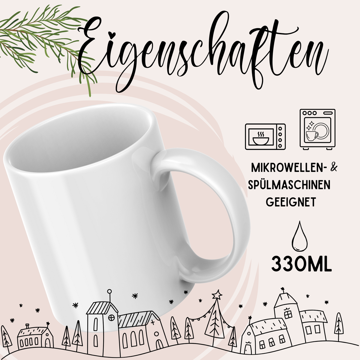 Tasse mit Eule