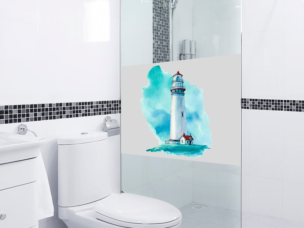 Fensterfolie Leuchtturm