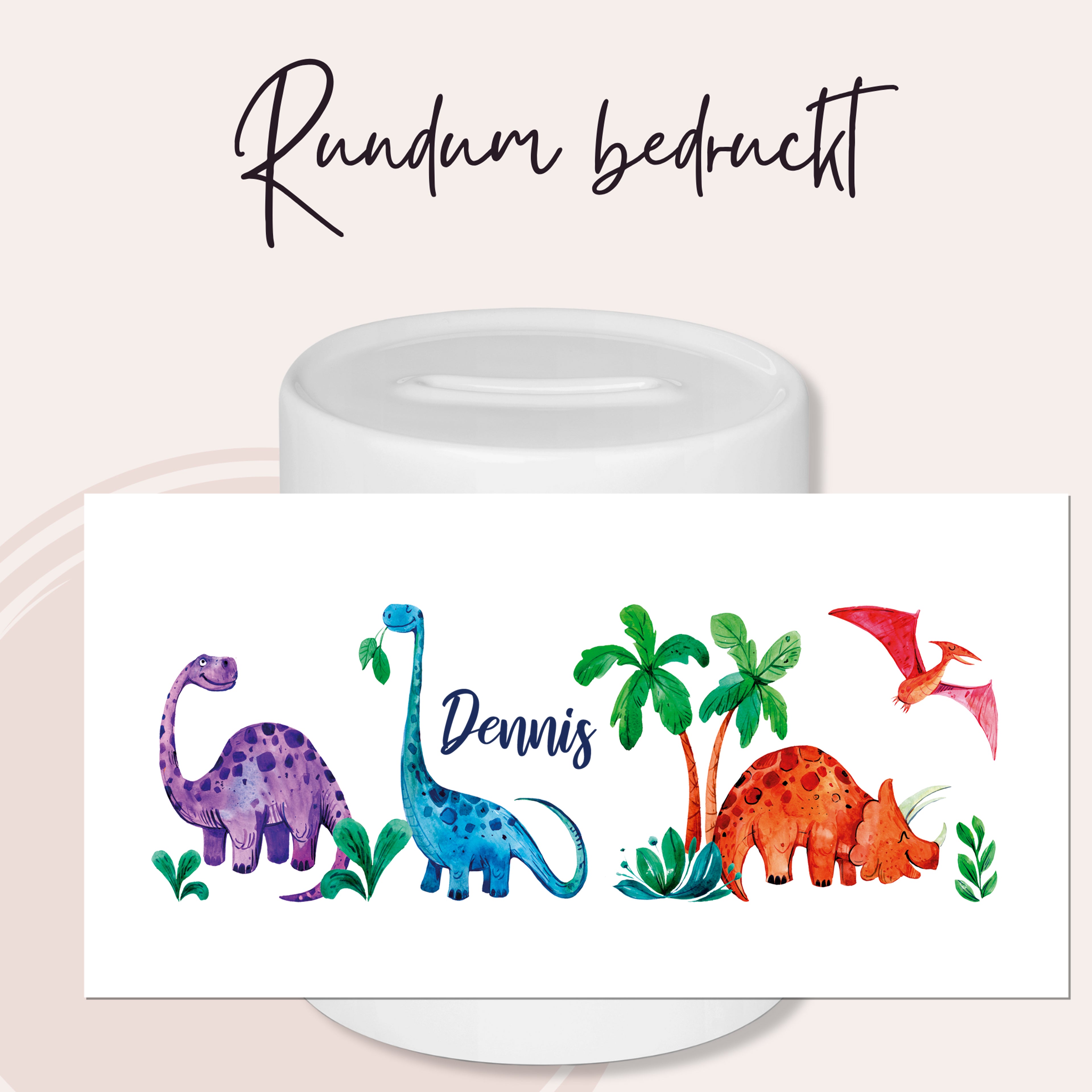 Spardose Dinosaurier