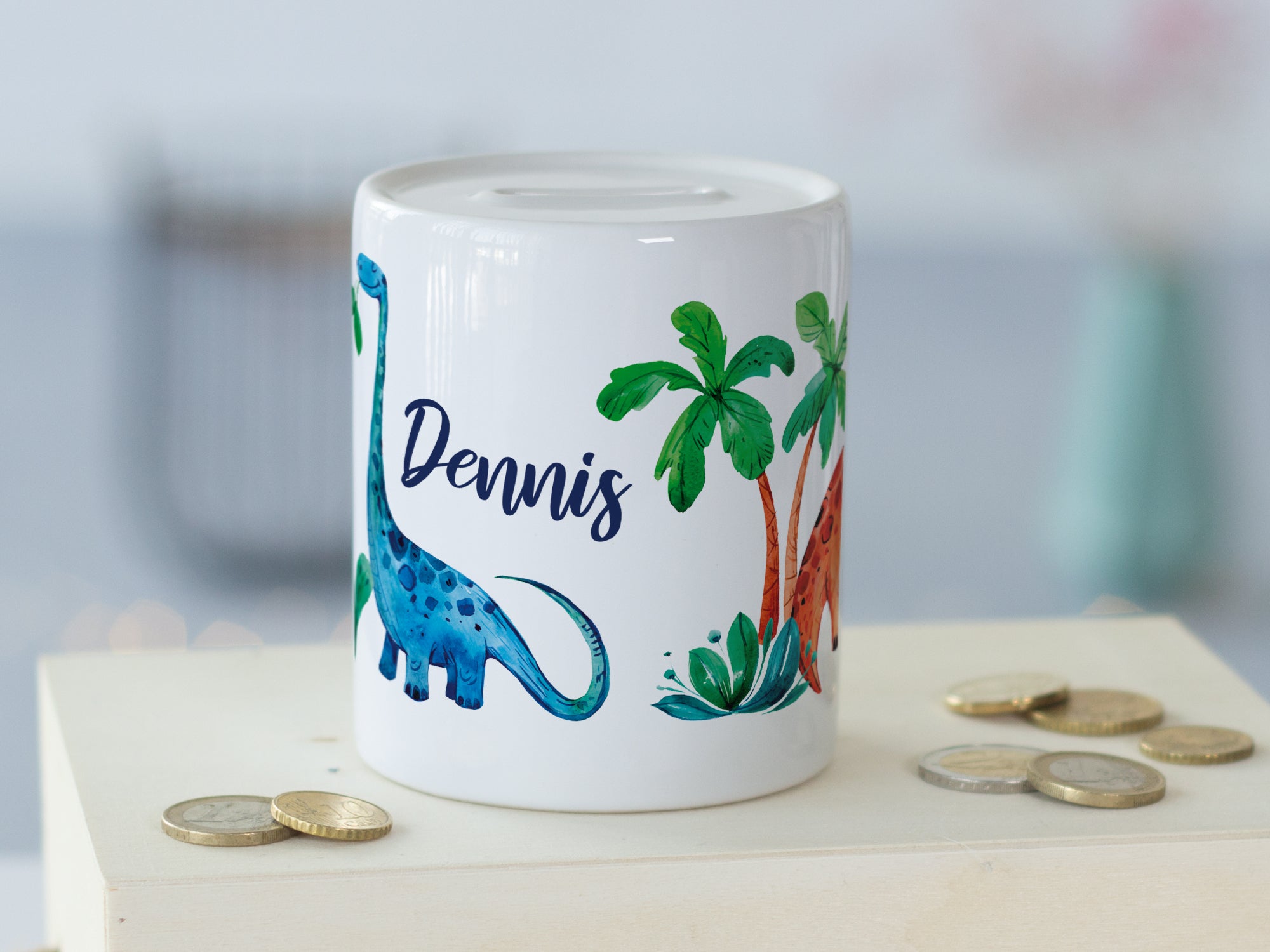 Spardose Dinosaurier