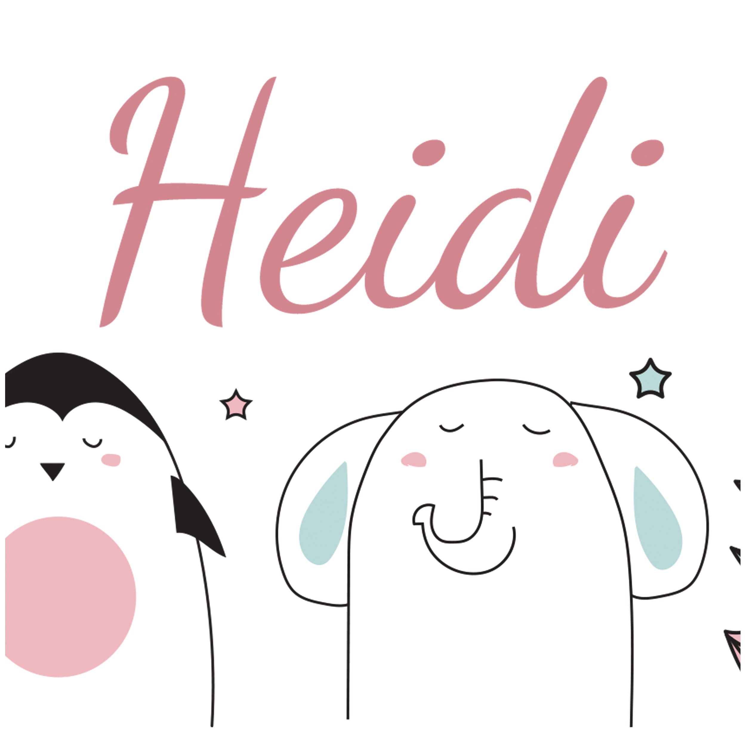 Spardose mit fröhlichen Tieren