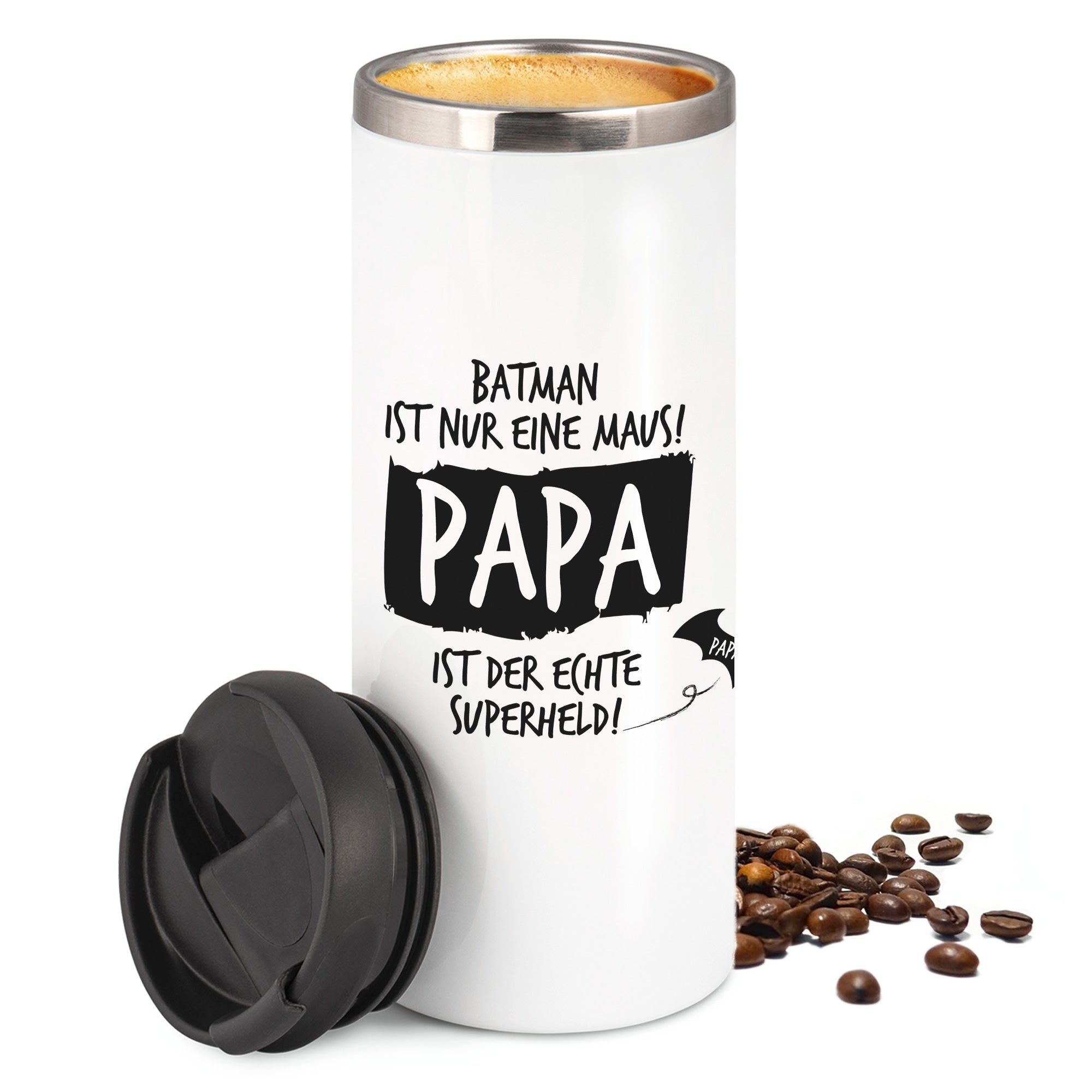 Thermobecher Papa – Der echte Superheld