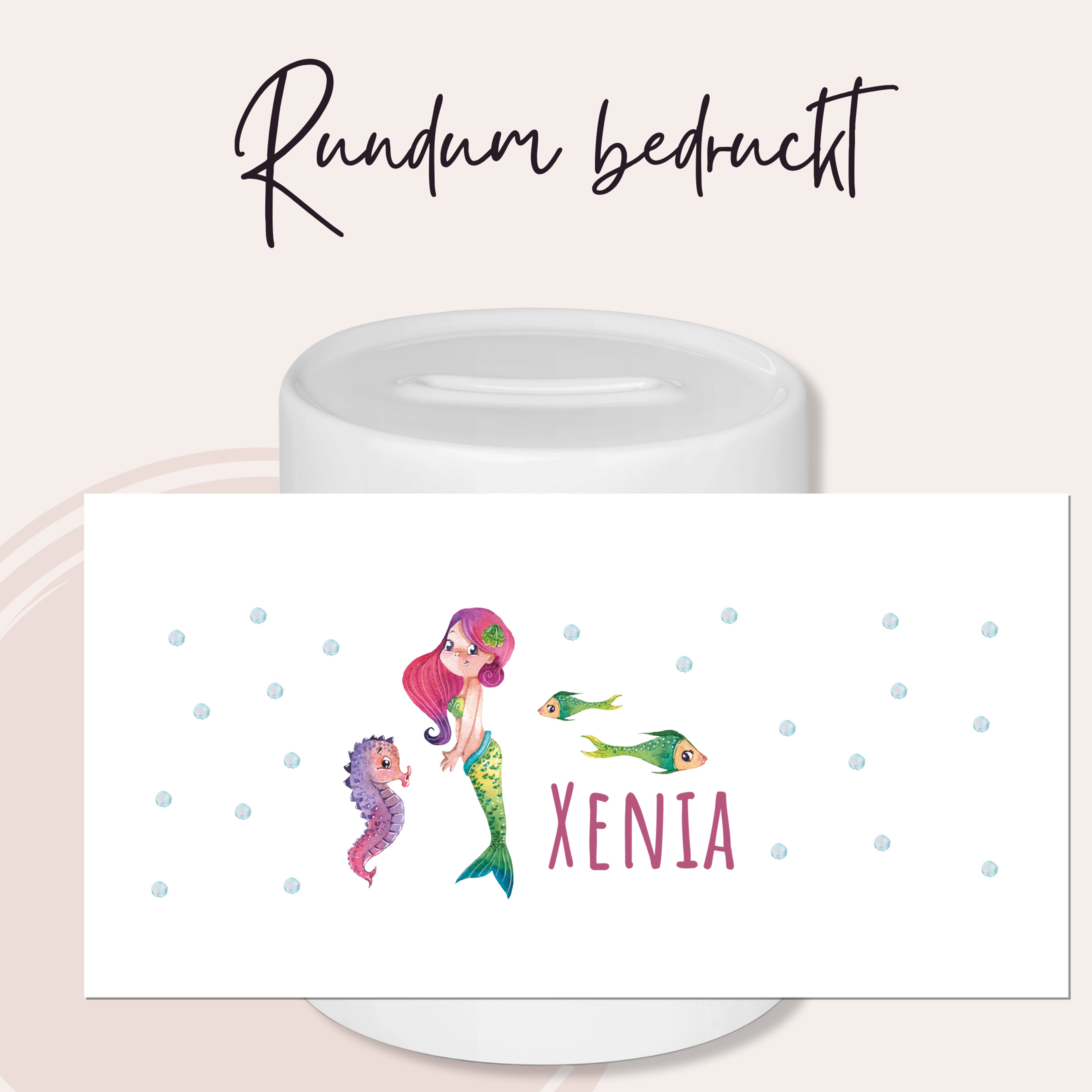 Spardose Meerjungfrau