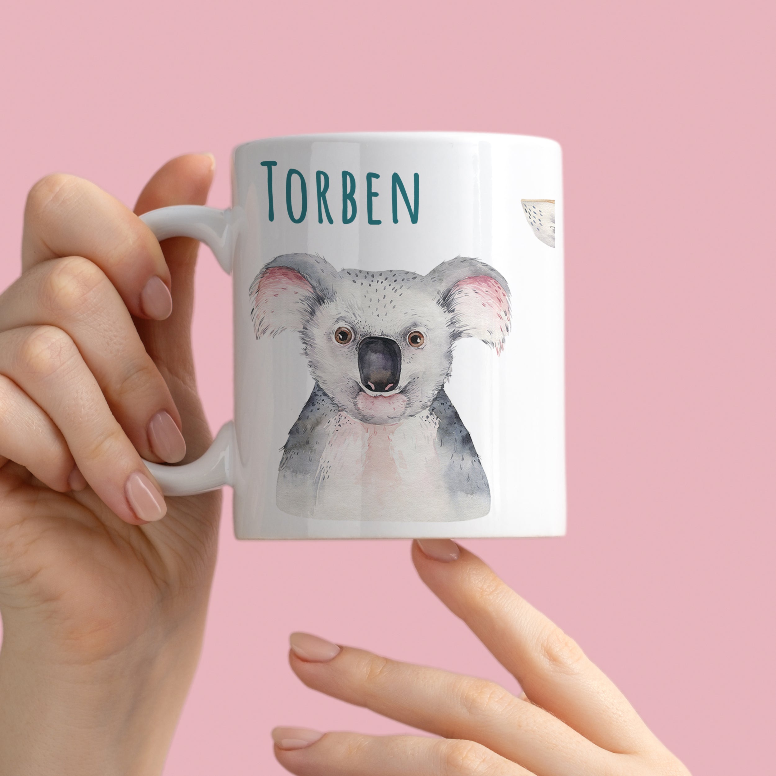Tasse mit Safari Tieren