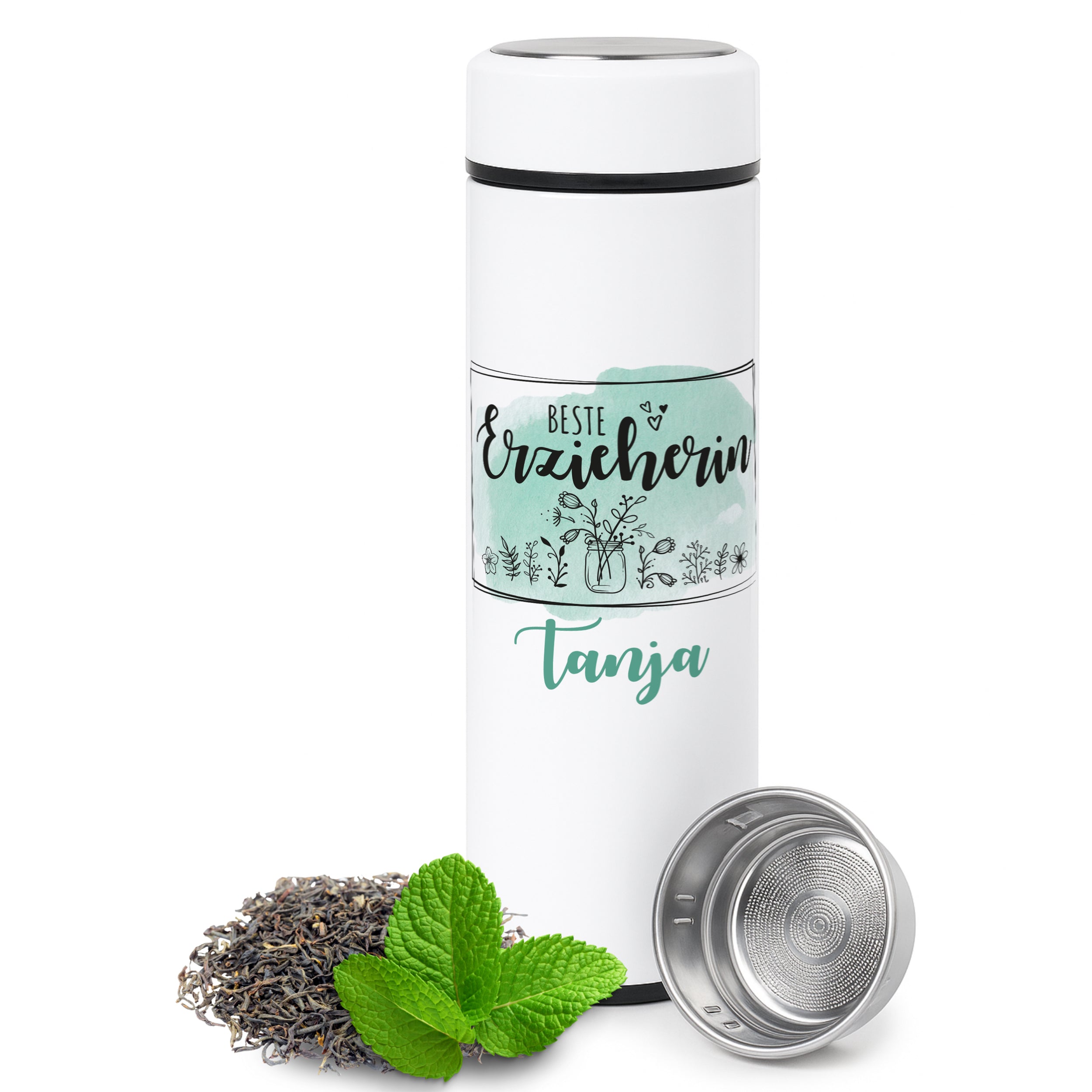 Tee Thermoflasche Beste Erzählerin - Für deine besten Geschichten