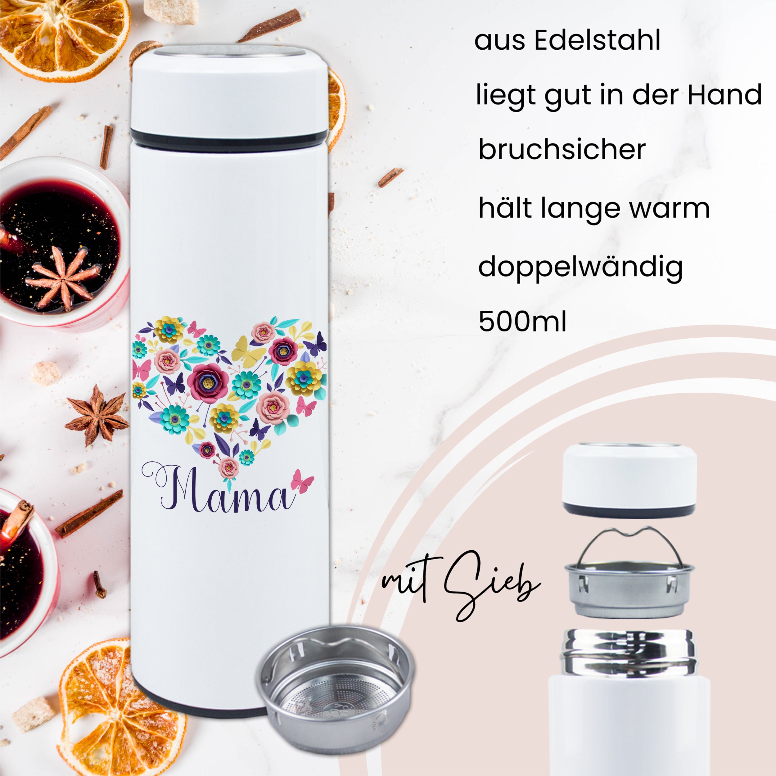 Tee Thermobecher Mama