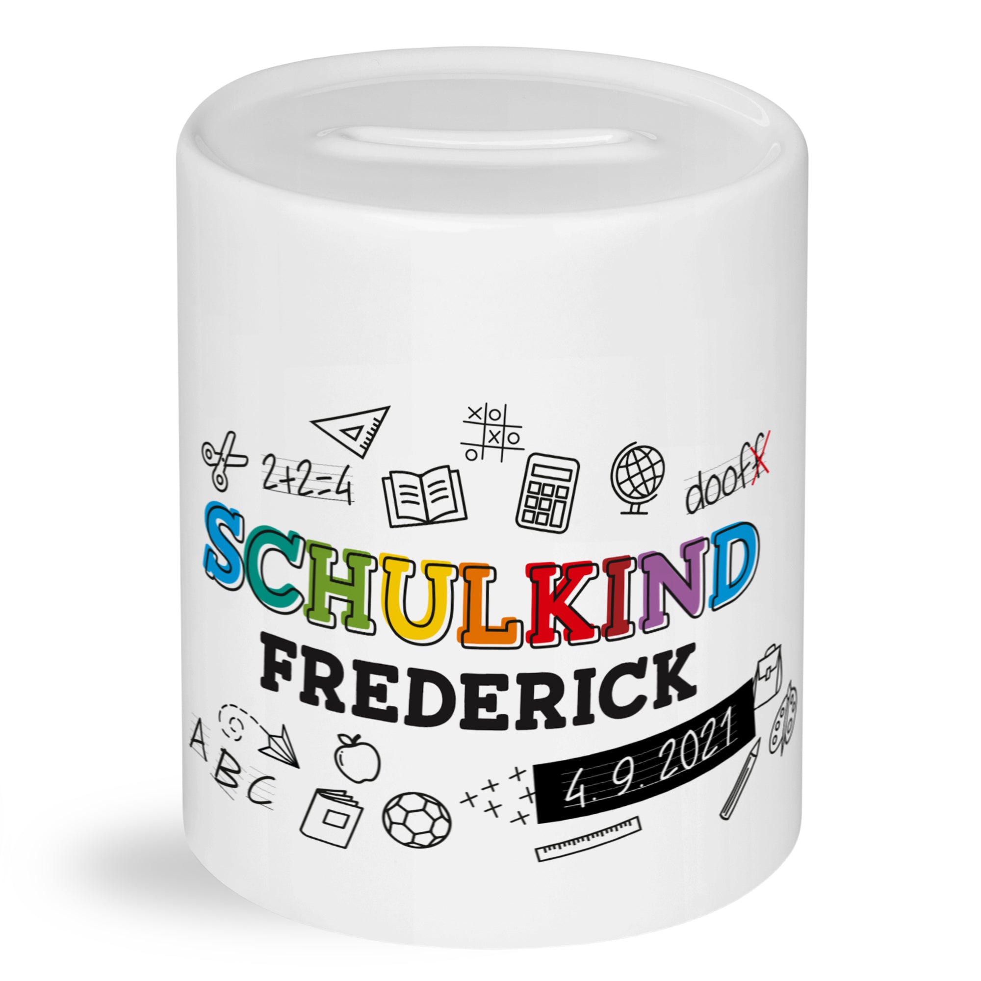 Spardose Schulkind