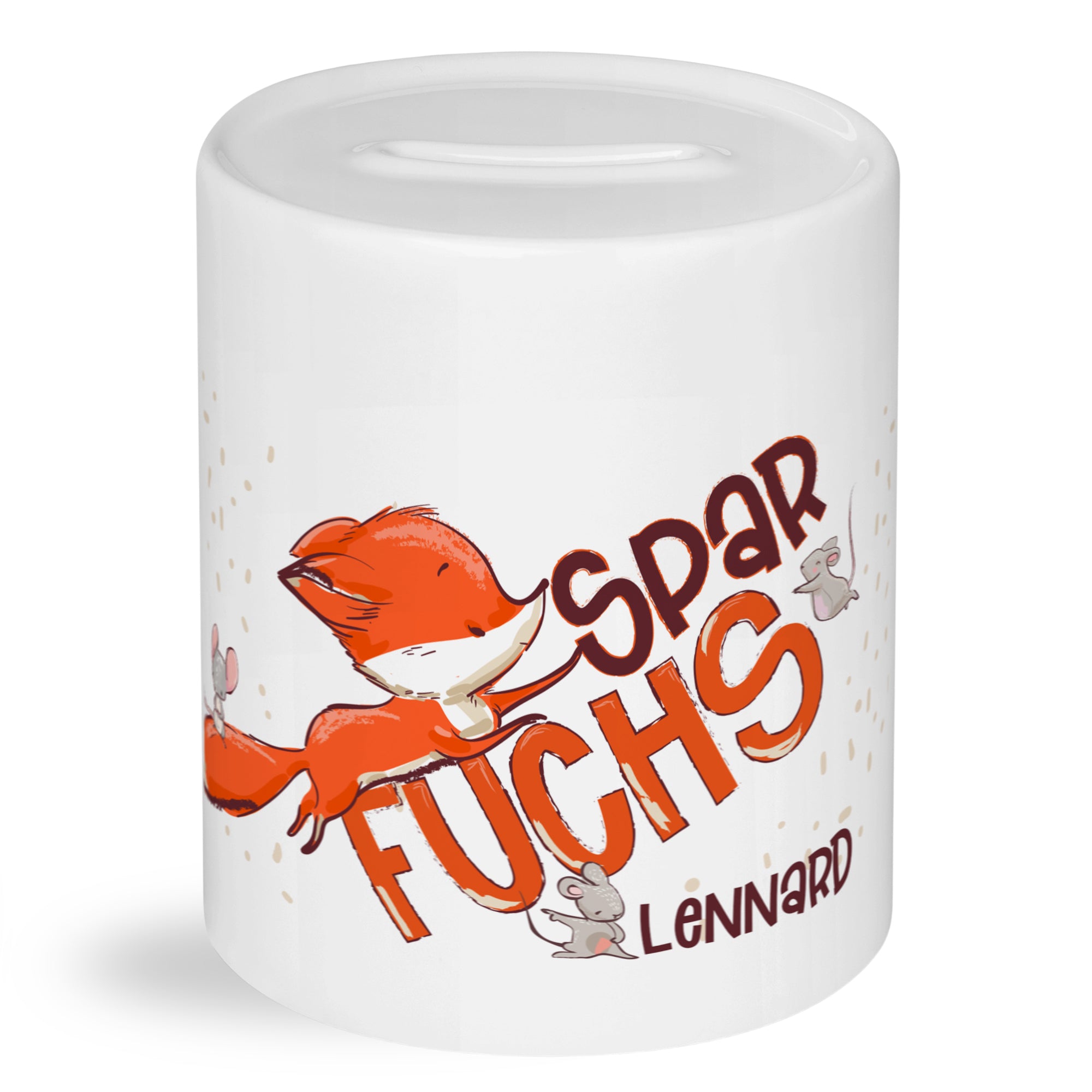 Spardose Fuchs - Für kleine Sparfüchse
