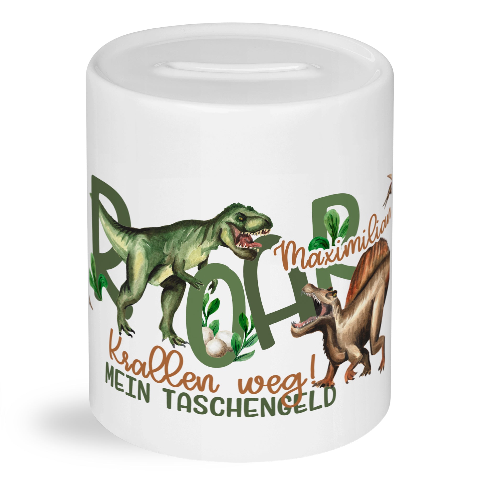 Spardose Dinosaurier