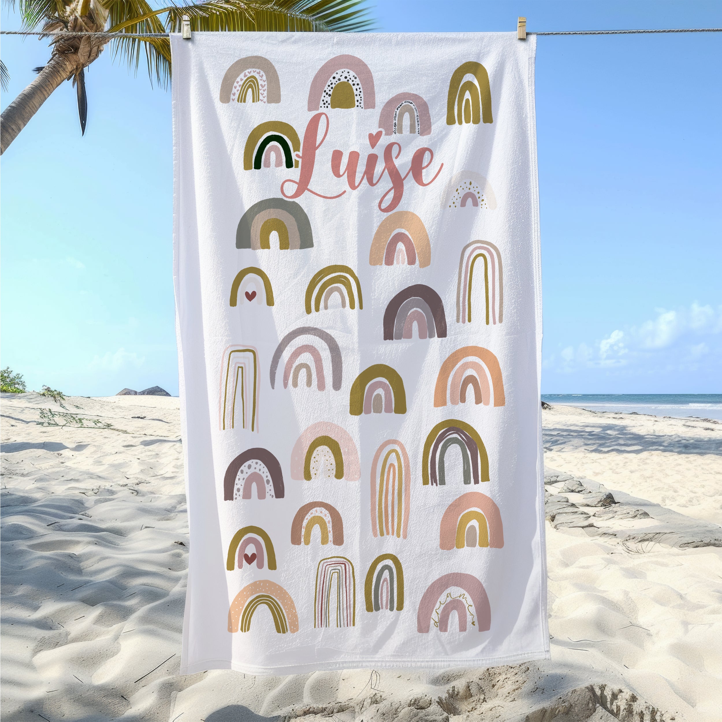 Handtuch Regenbogen