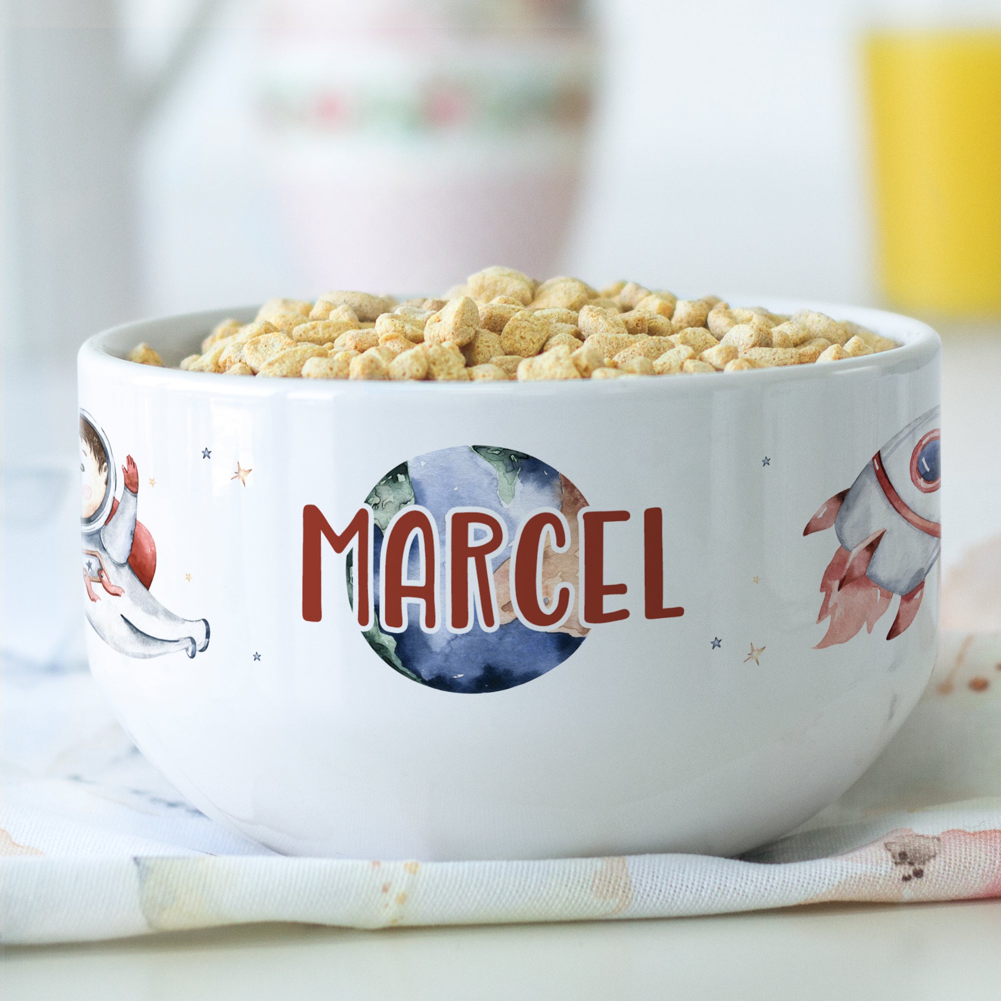 Müslischale Weltraum