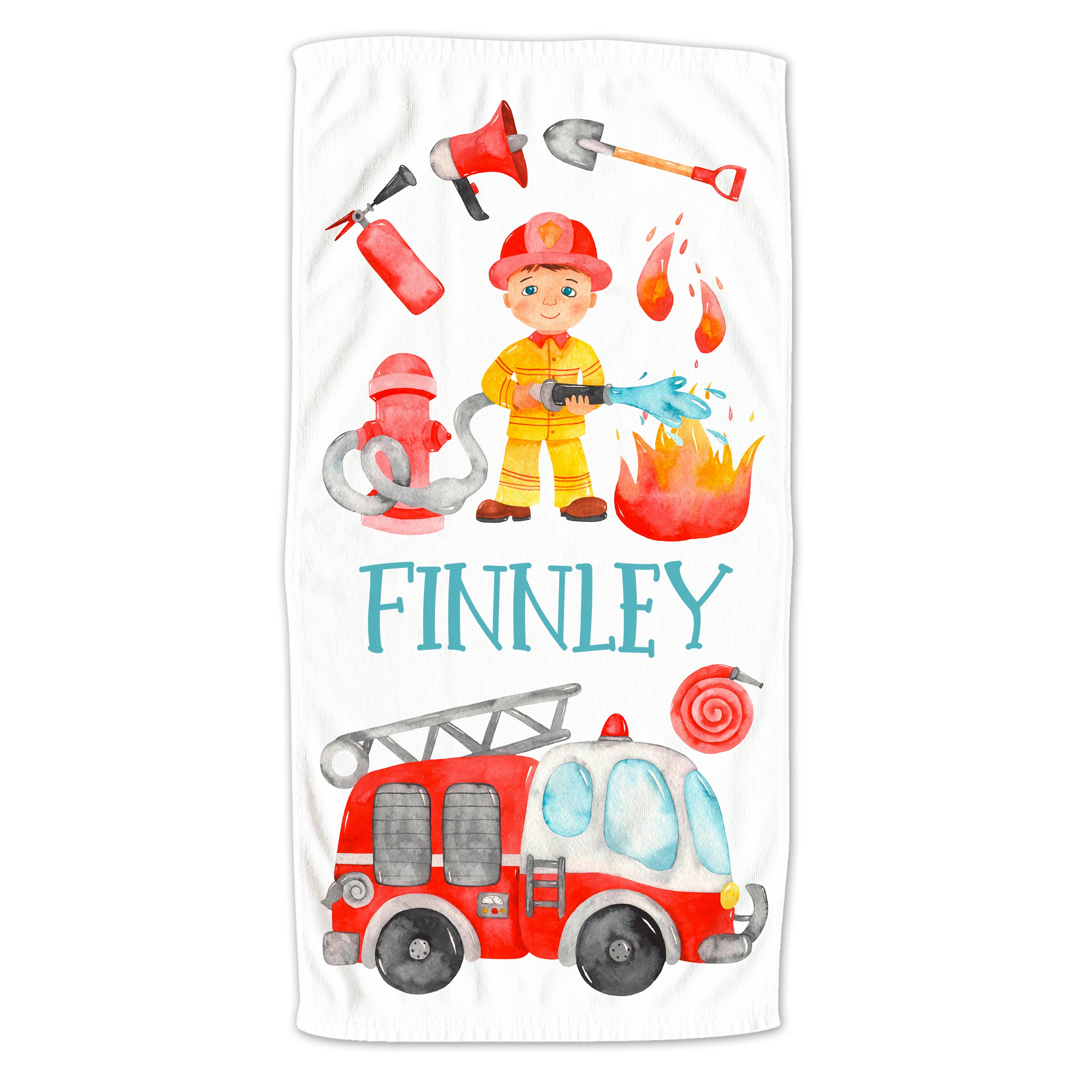 Handtuch Feuerwehrmann