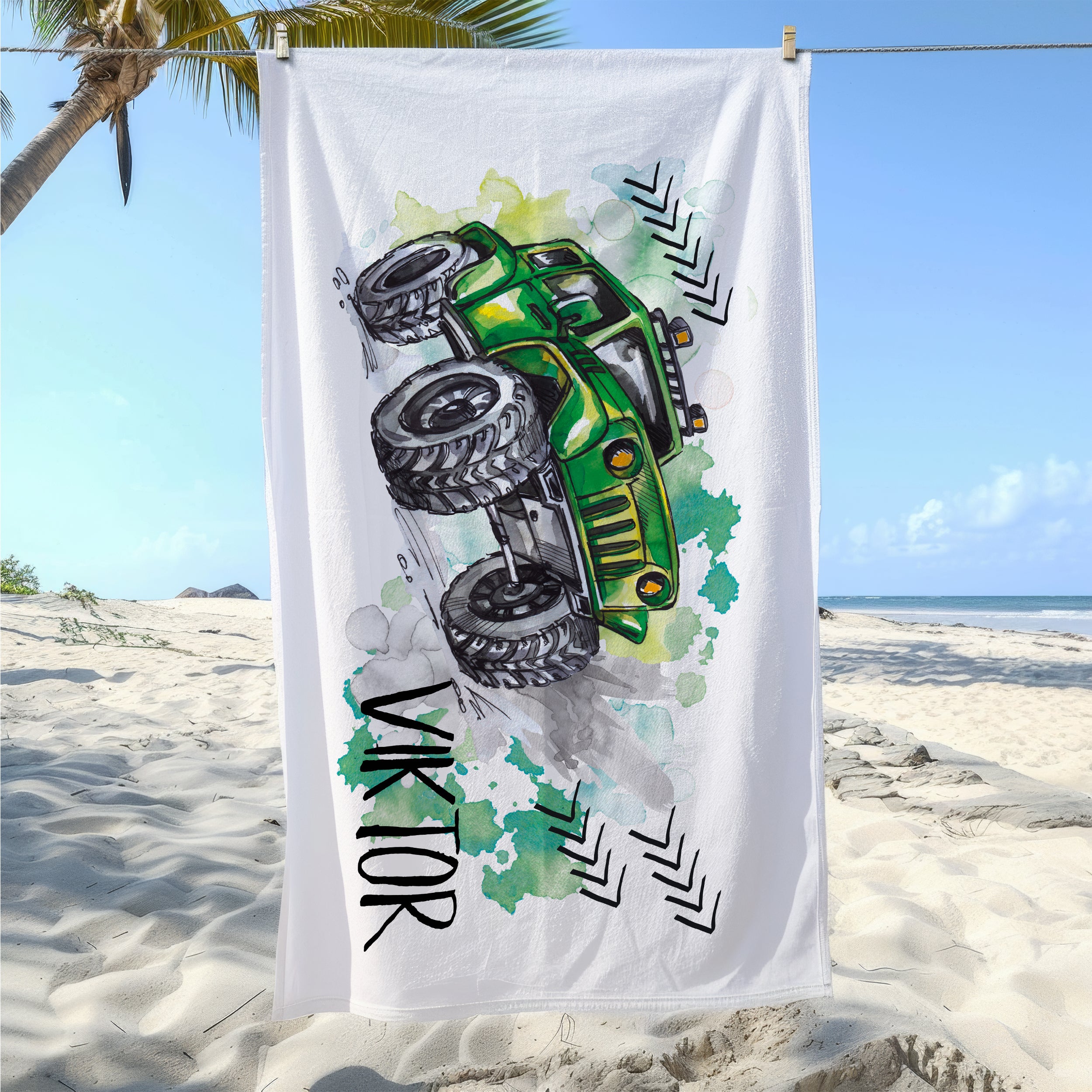 Handtuch Monstertruck