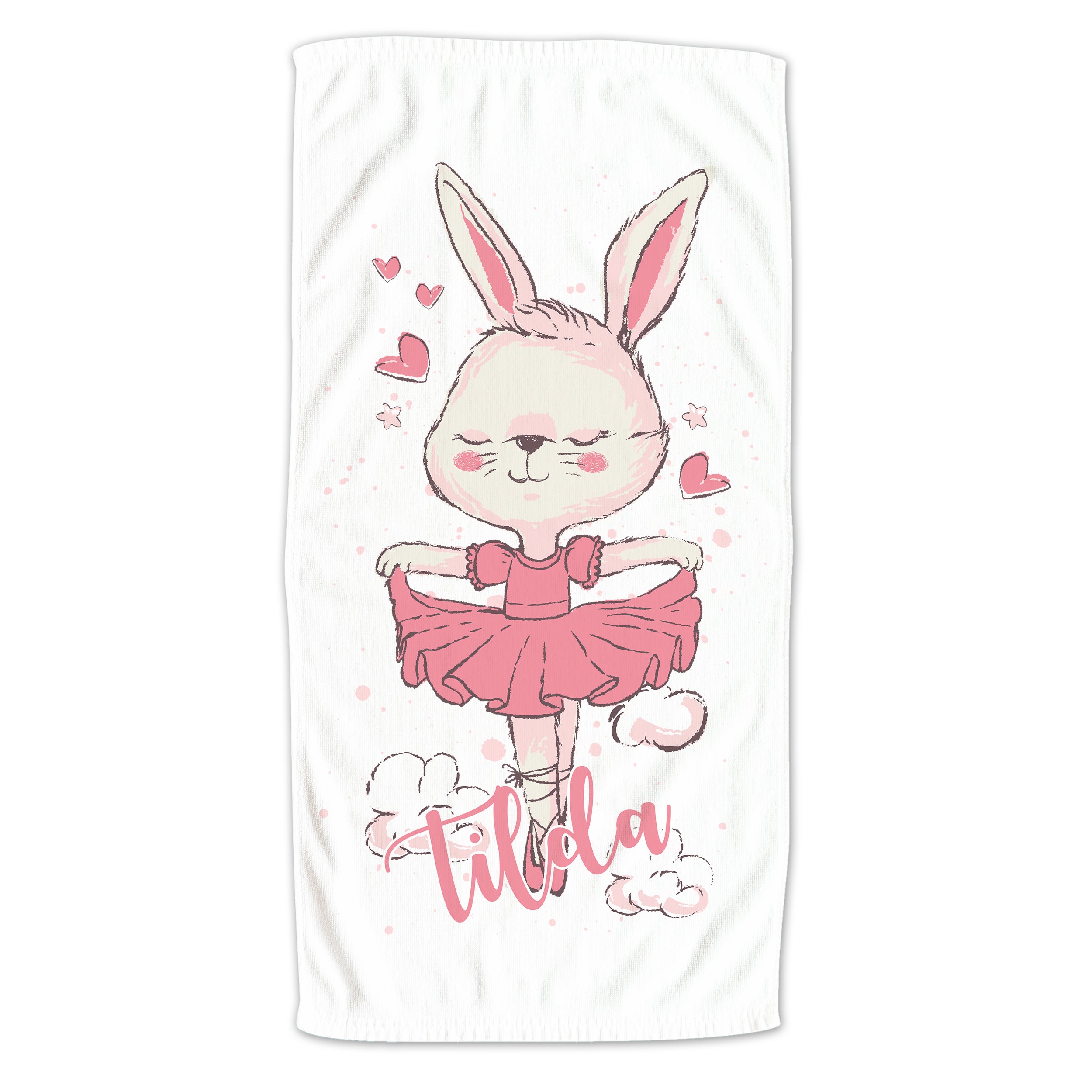 Handtuch Tanzende Ballerina