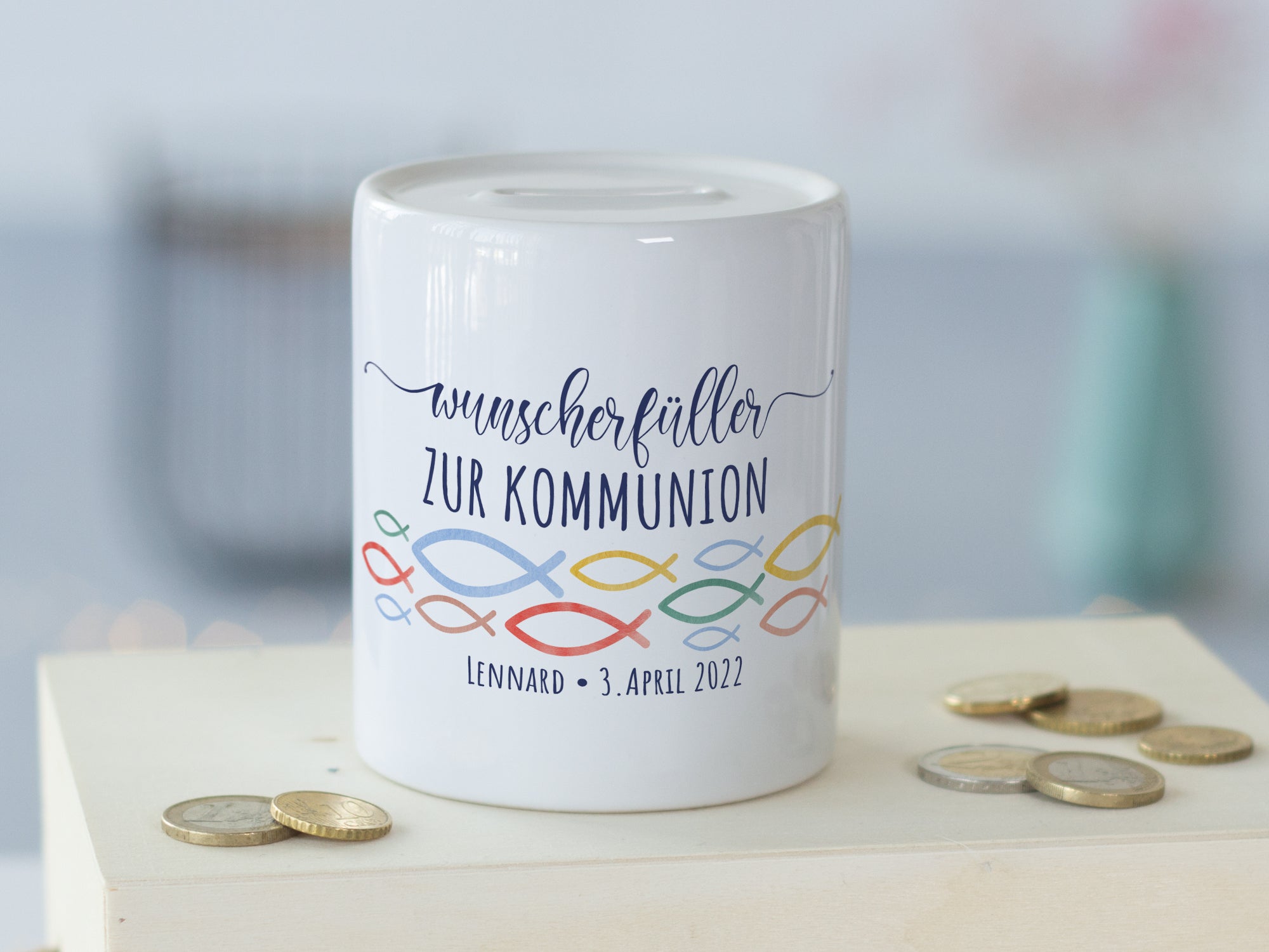 Spardose zur Kommunion