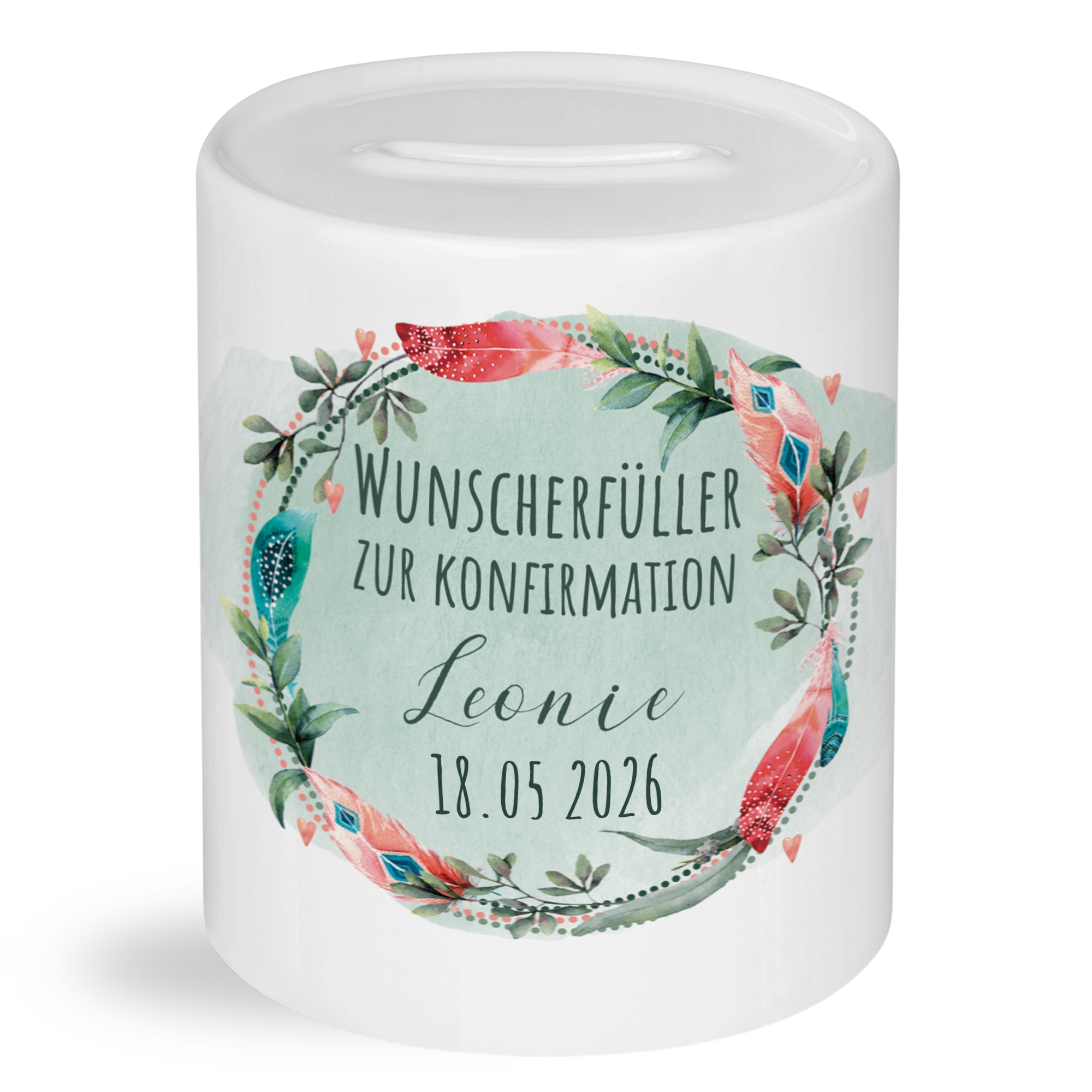 Spardose Wunschfüller zur Konfirmation