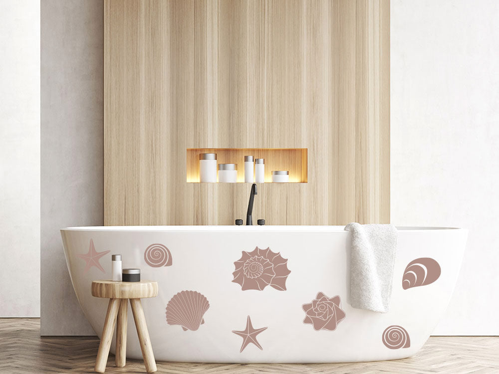 Wandtattoo Meereszauber für dein Badezimmer