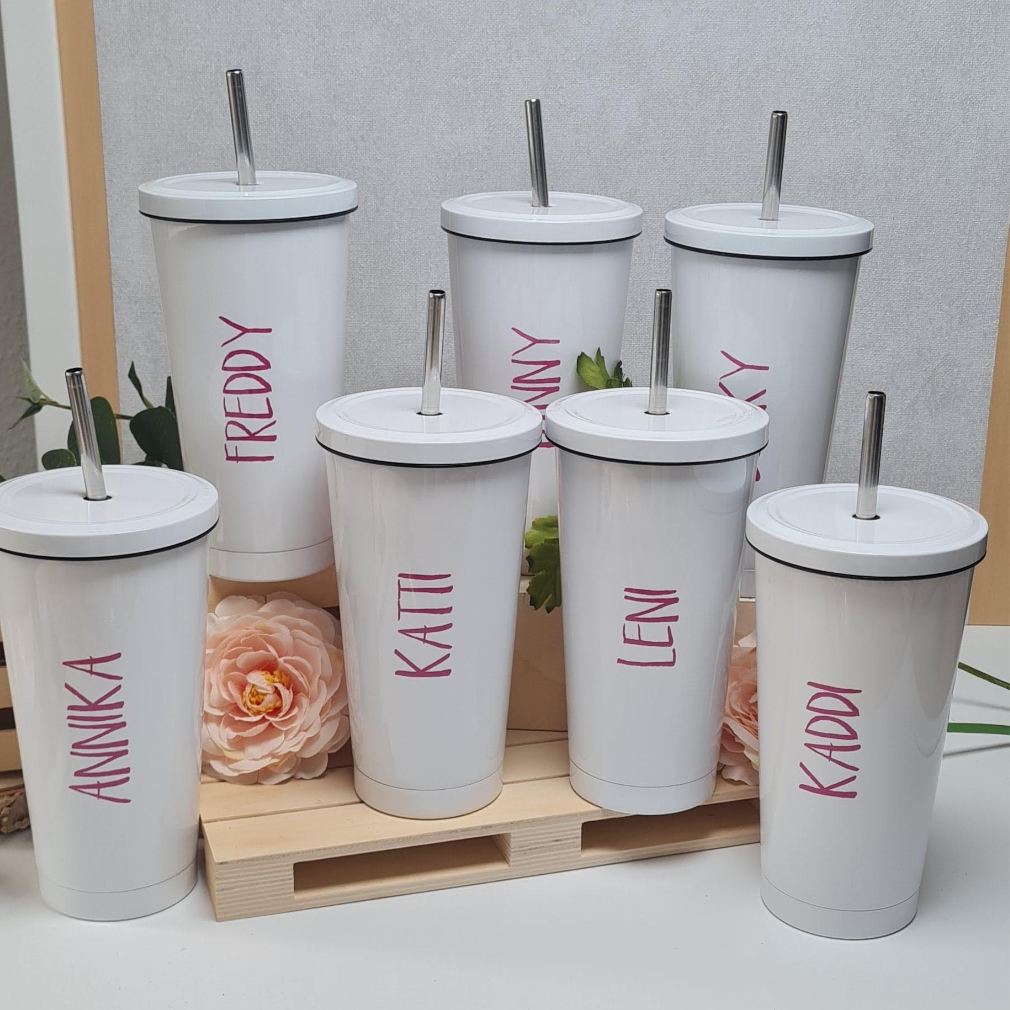 Trinkbecher mit Namen