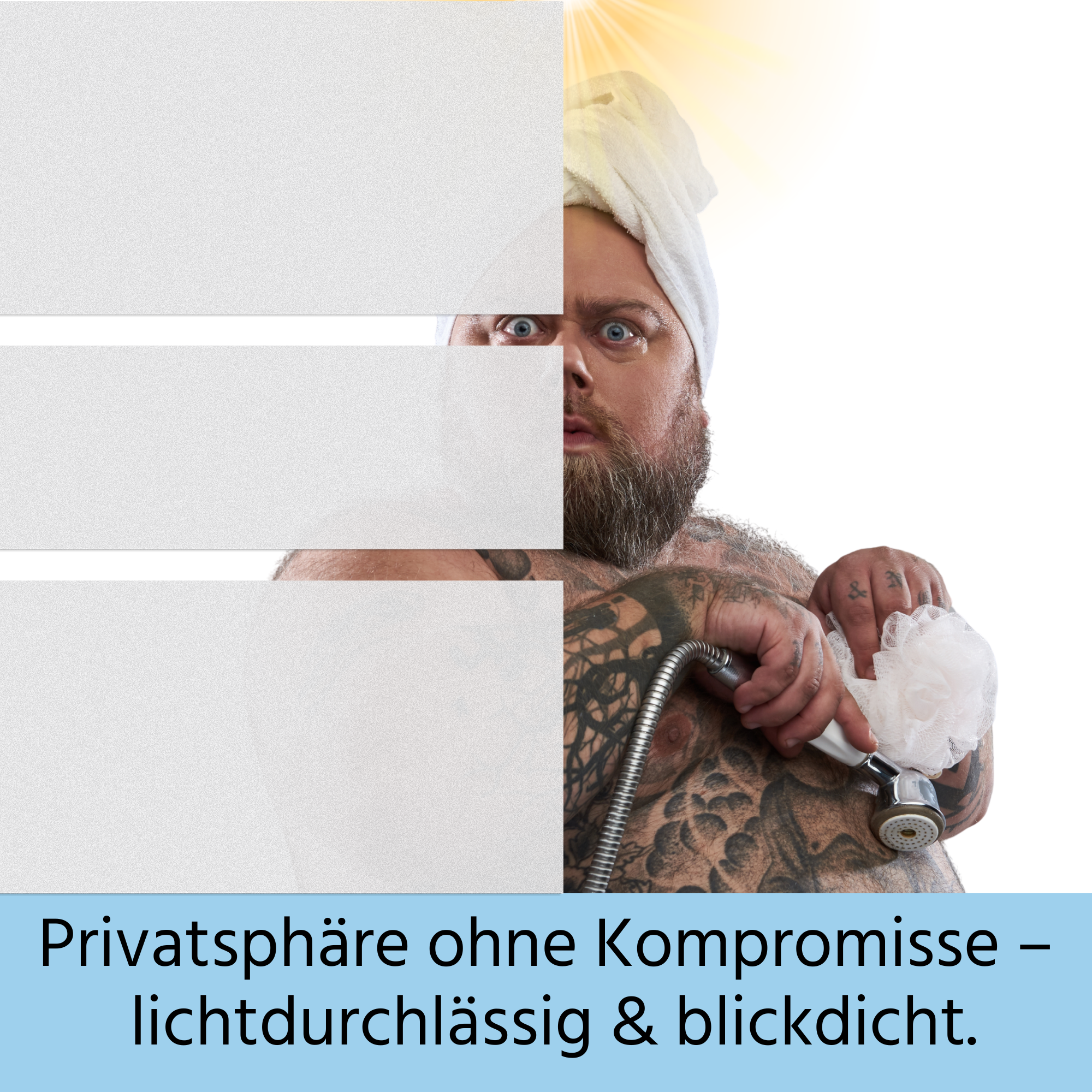 Fensterfolie Streifen