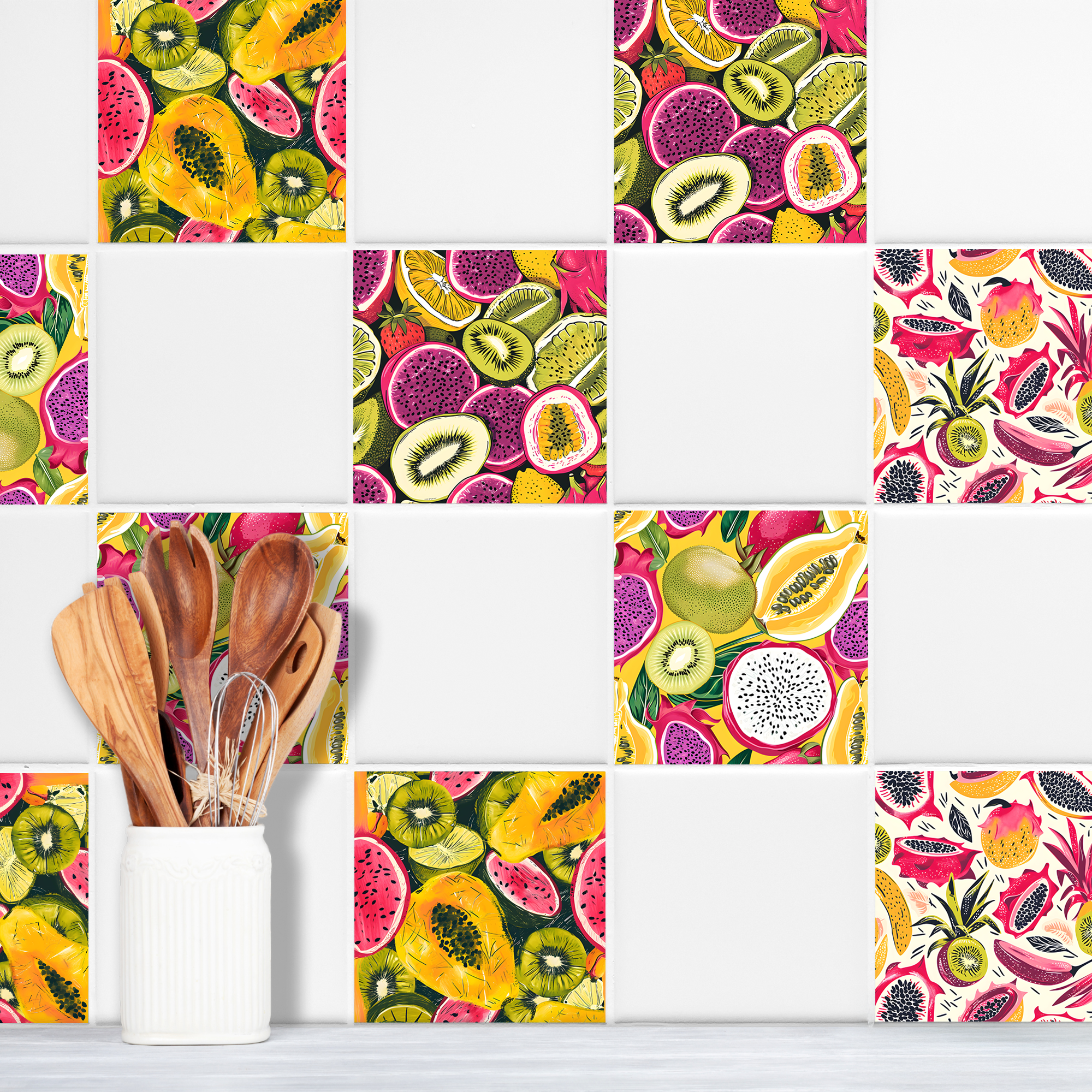 Fliesenaufkleber Früchte