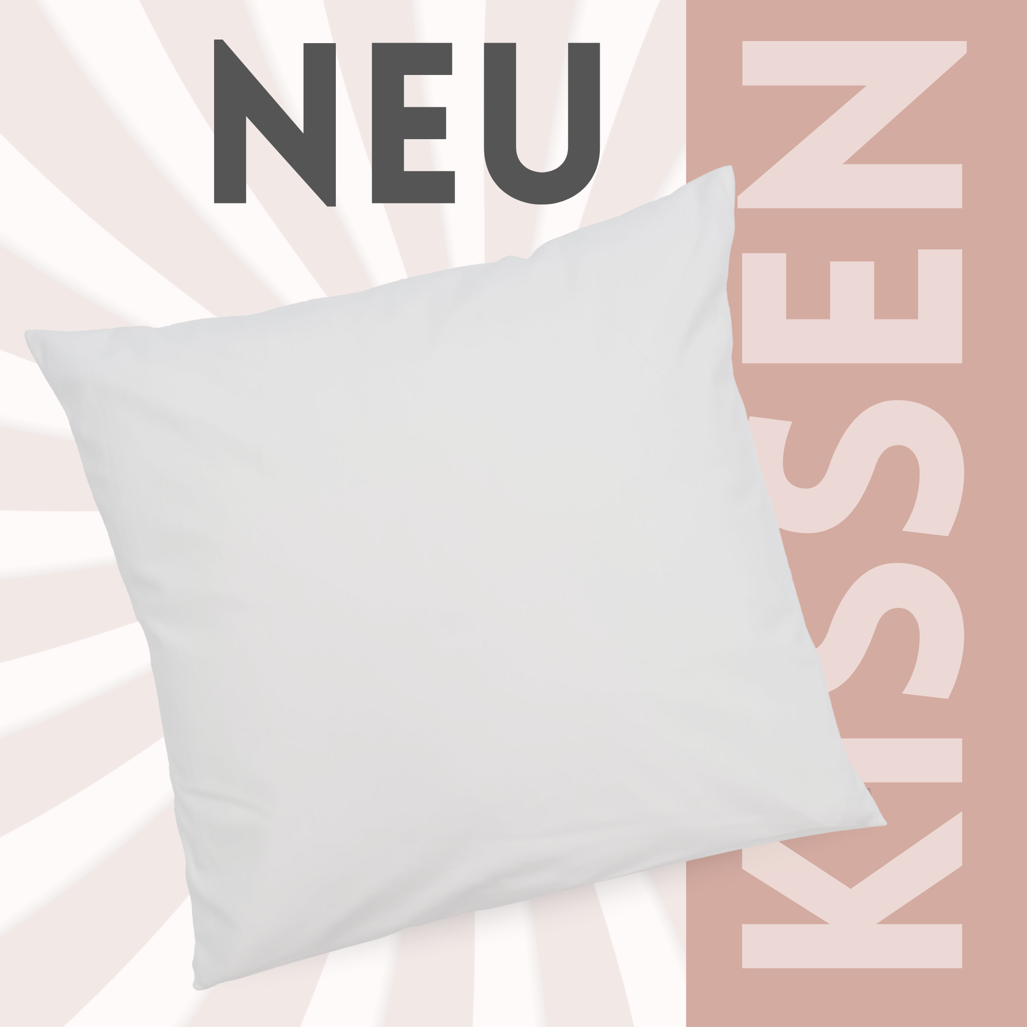 Kissenfüllung 40 × 40 cm – kuschelig weich